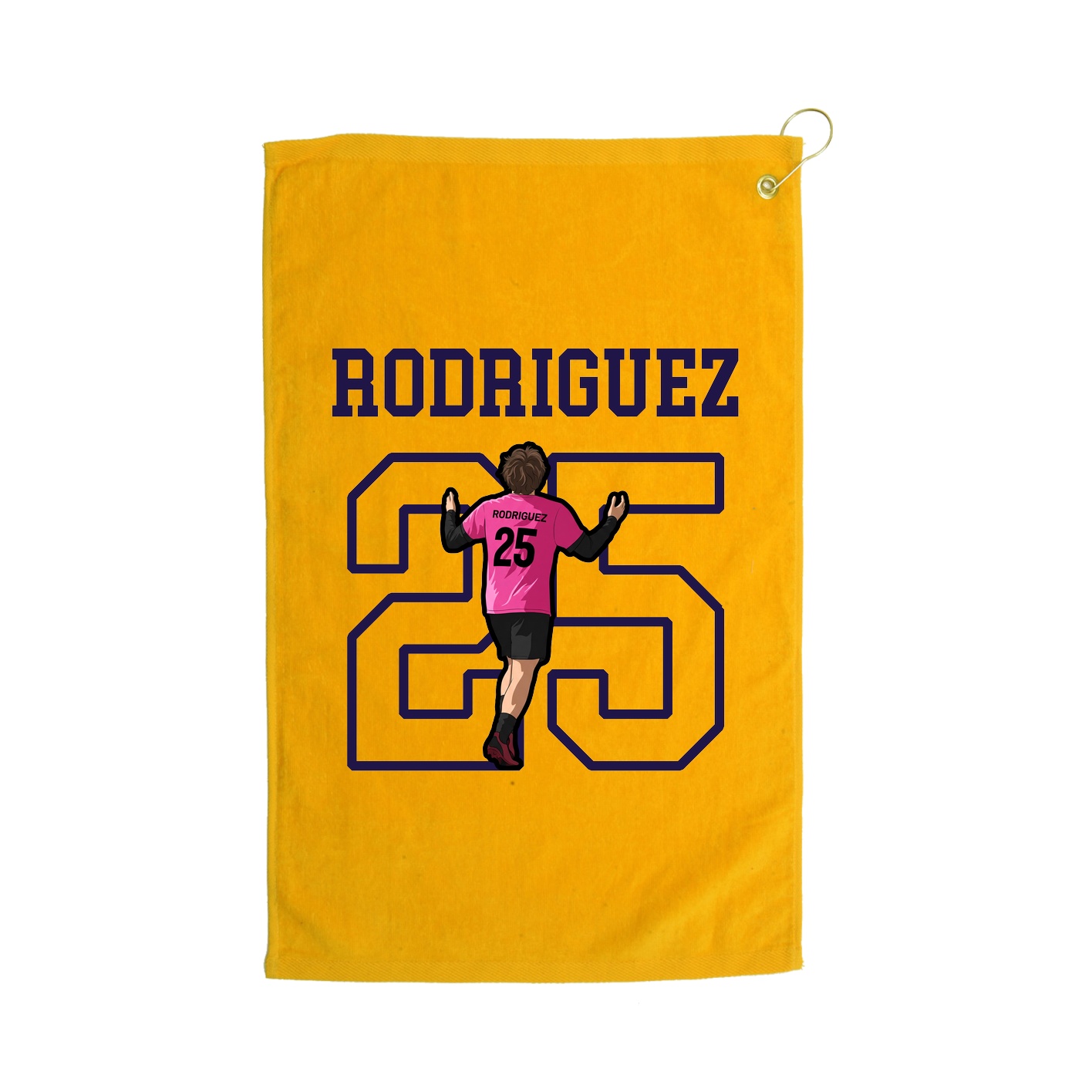 Golf Towel — Shirsey in Gold