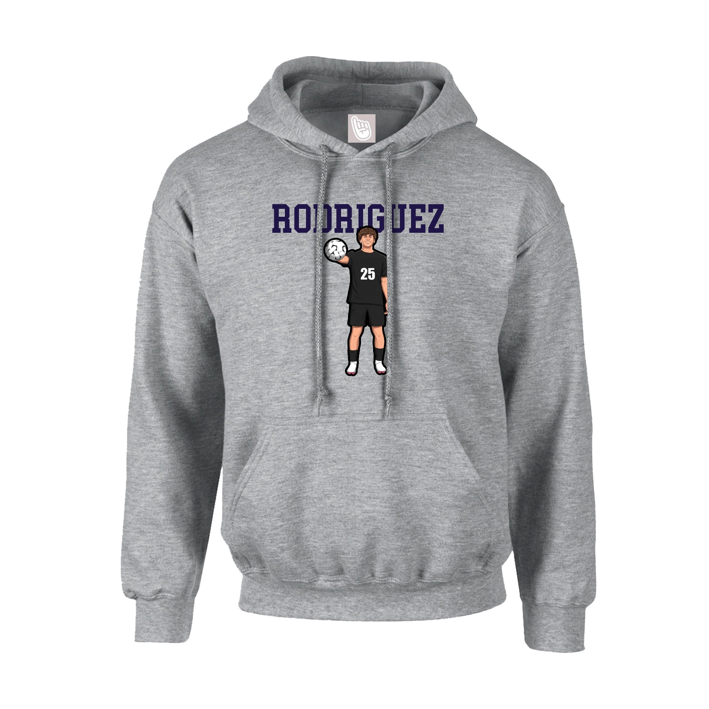 Youth Hoodie — Shirsey in Grey