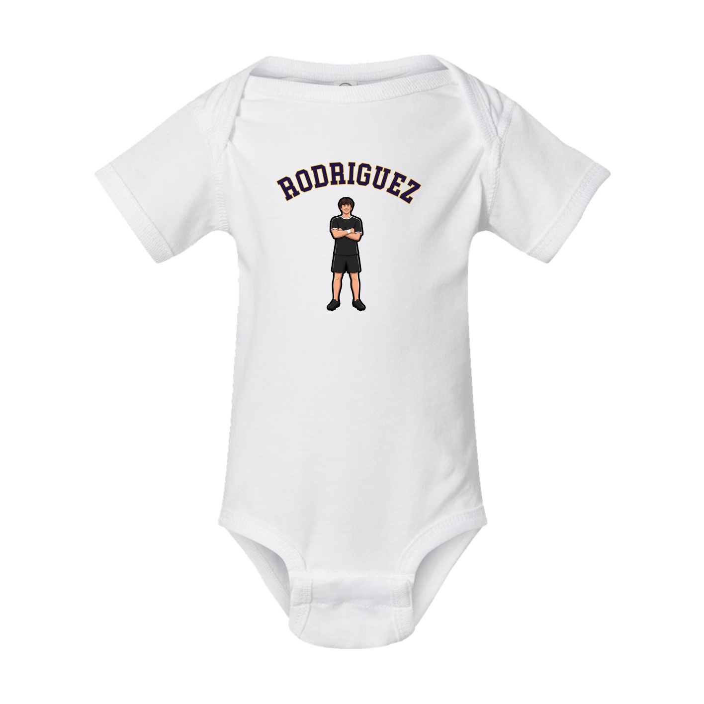 Baby Onesie — Shirsey Arch in White