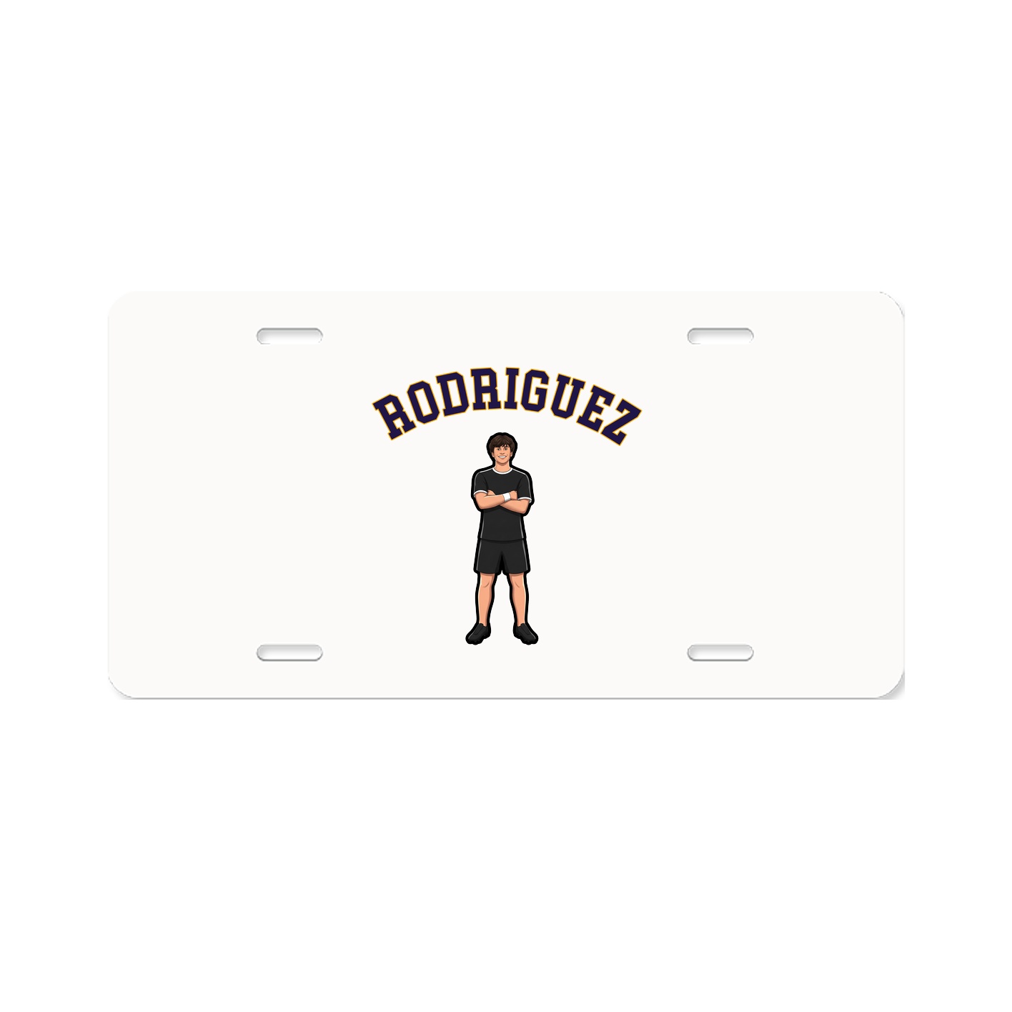 License Plate — Shirsey Arch in Classic