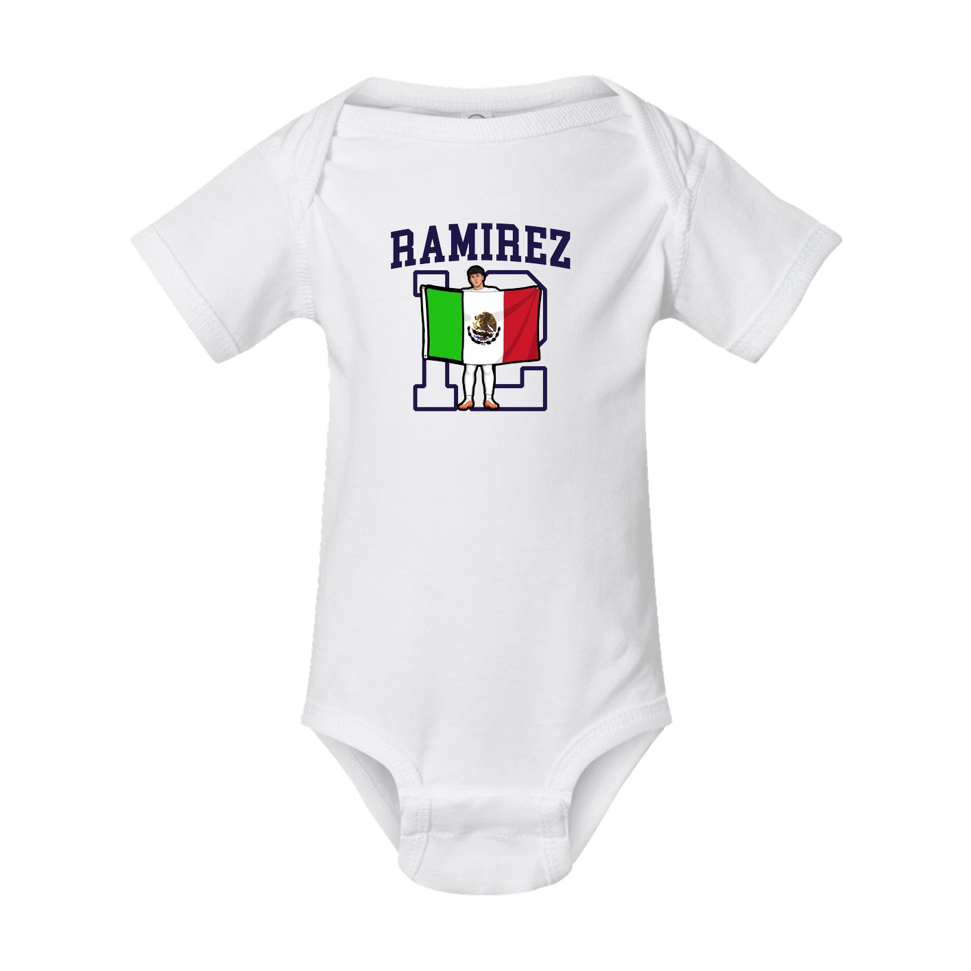 Baby Onesie — Shirsey in White