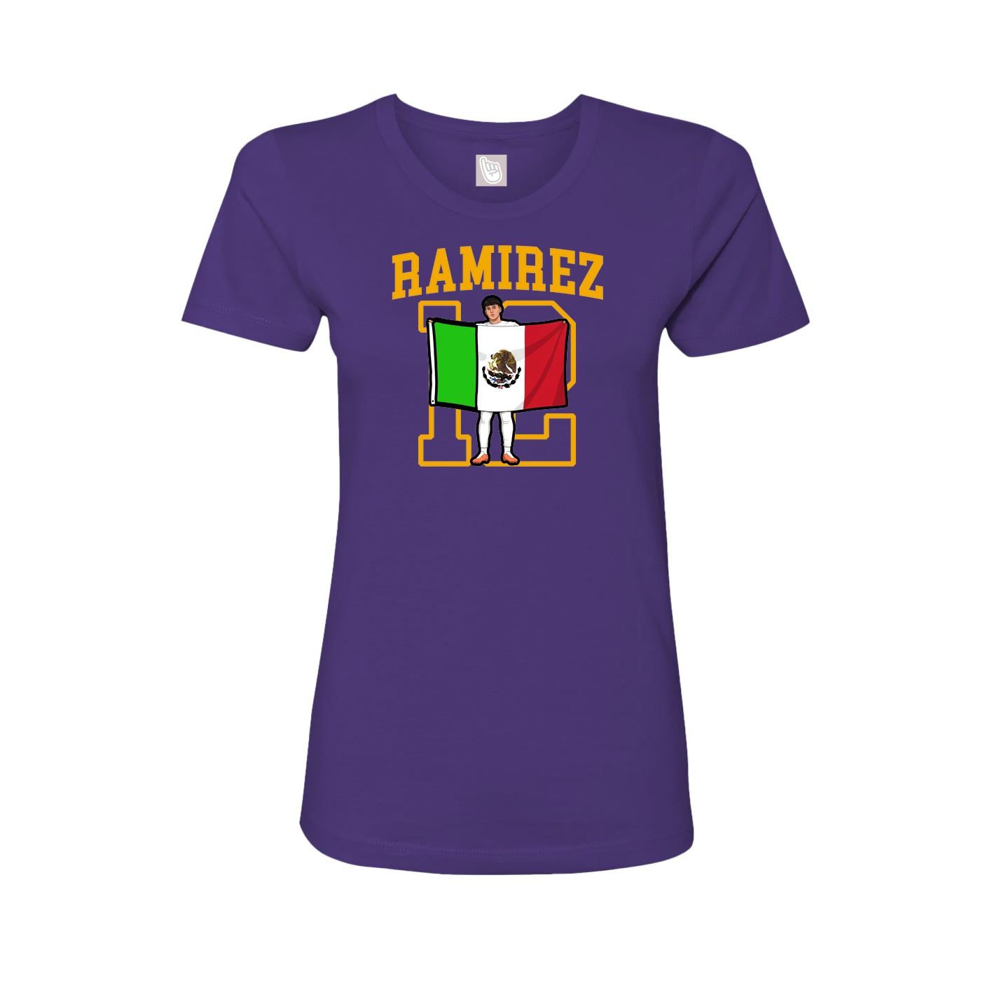 Fitted Women's Tee — Shirsey in Purple