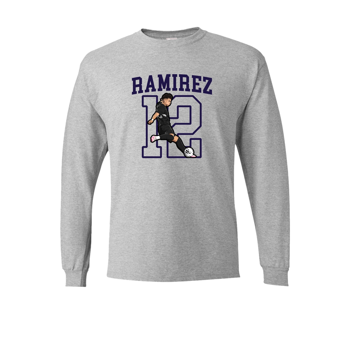Long Sleeve Tee — Shirsey in Grey