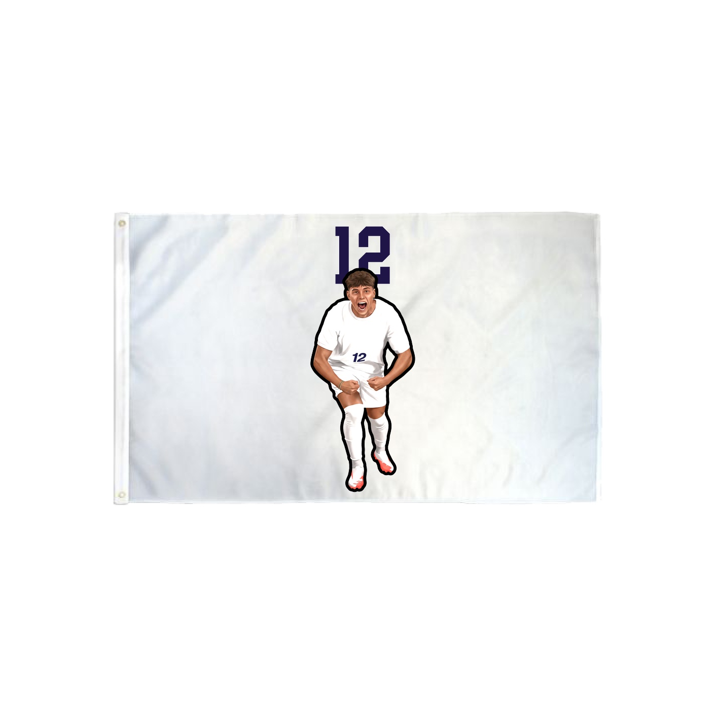 3x5 Flag — Number Top in Classic