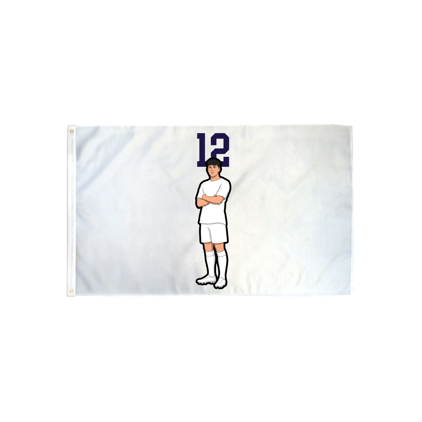 3x5 Flag — Number Top in Classic