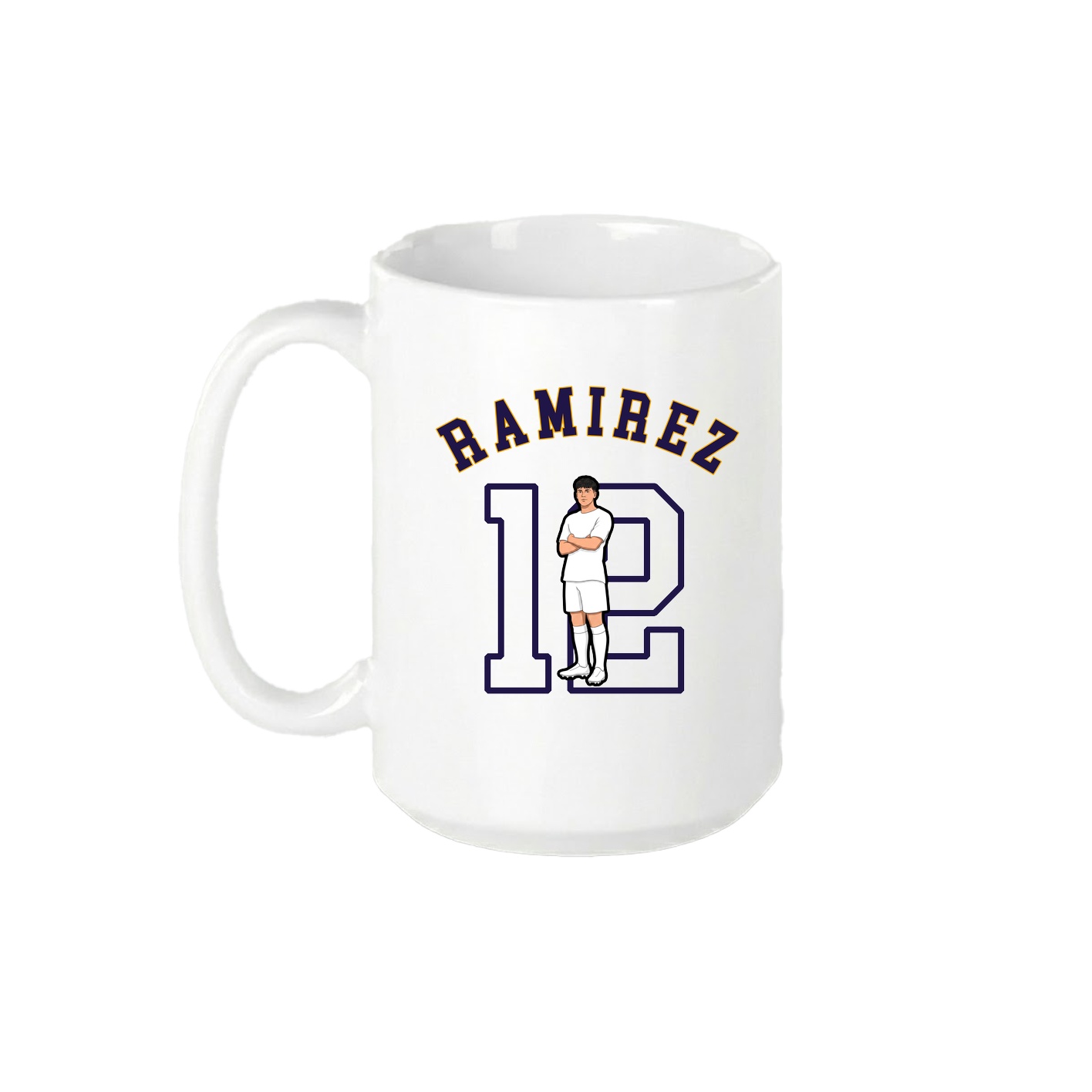 15oz Coffee Mug — Shirsey Arch in White
