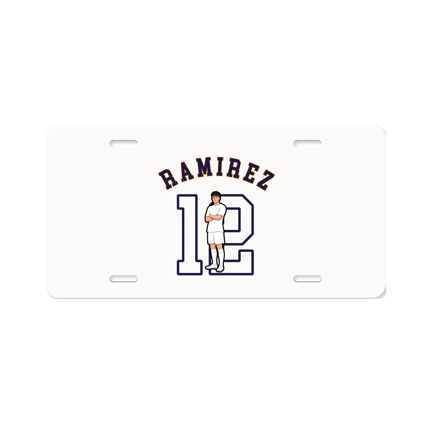 License Plate — Shirsey Arch in Classic