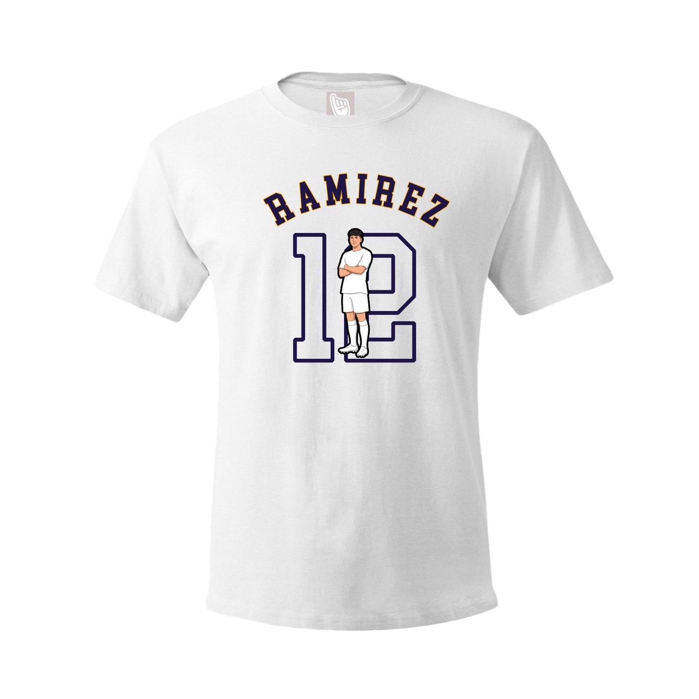 Youth Tee — Shirsey Arch in White