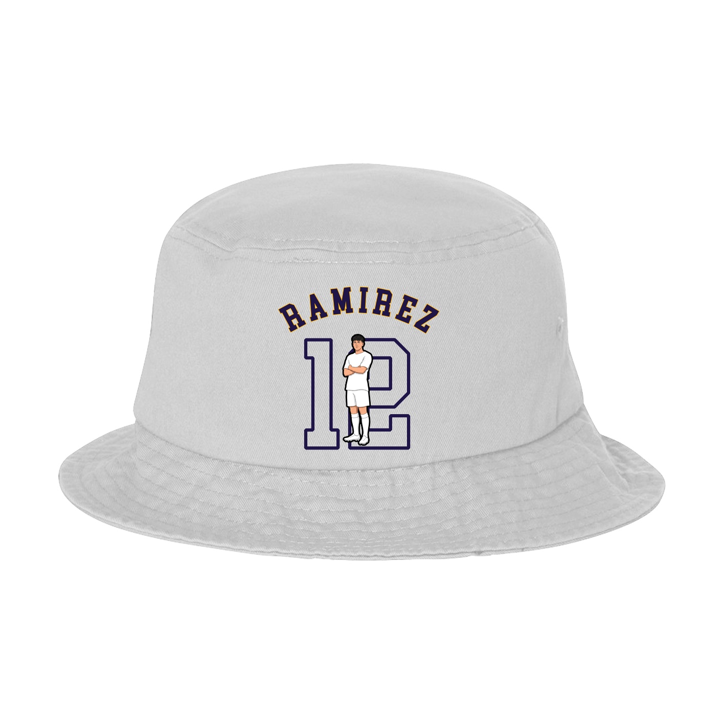 Bucket Cap — Shirsey Arch in White
