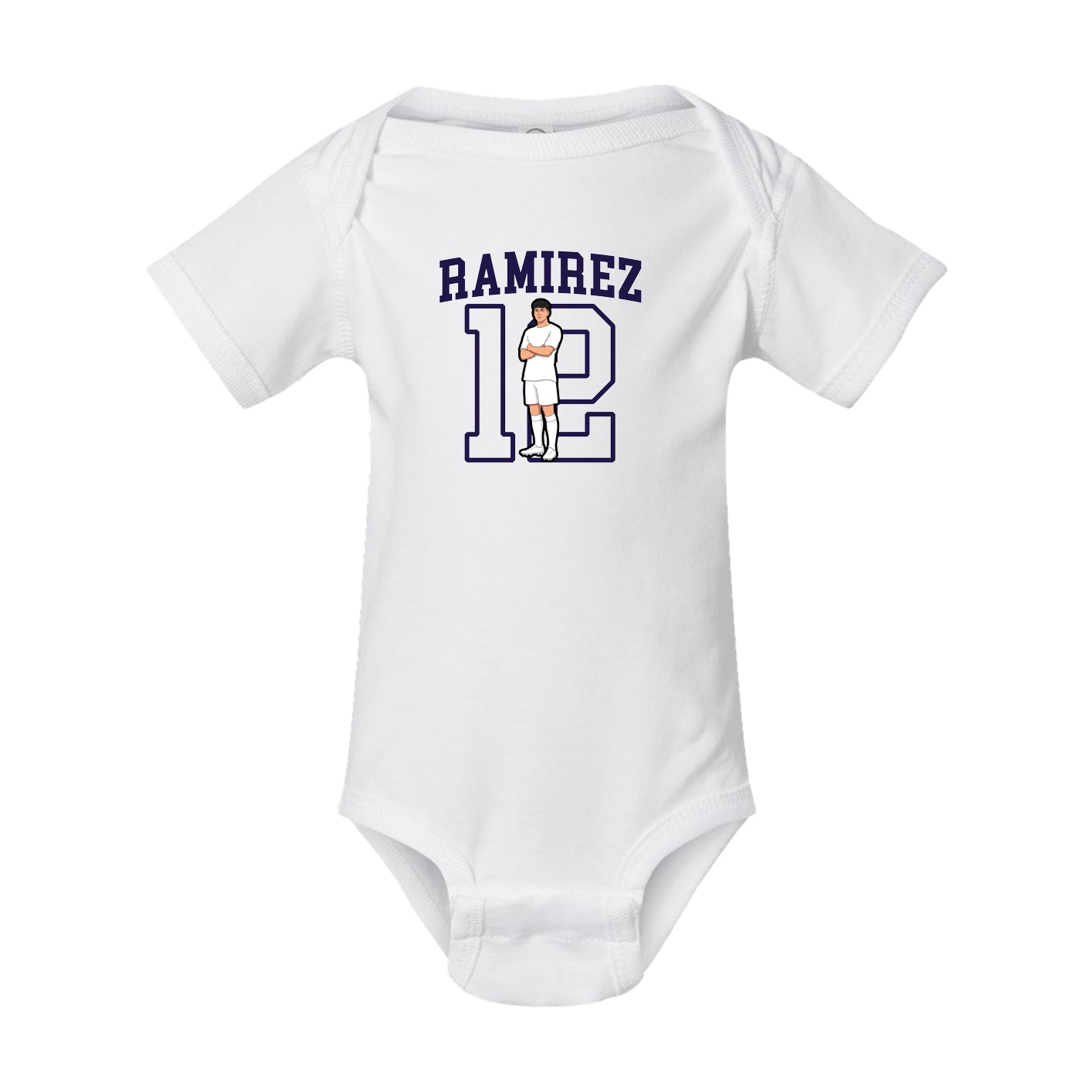 Baby Onesie — Shirsey in White