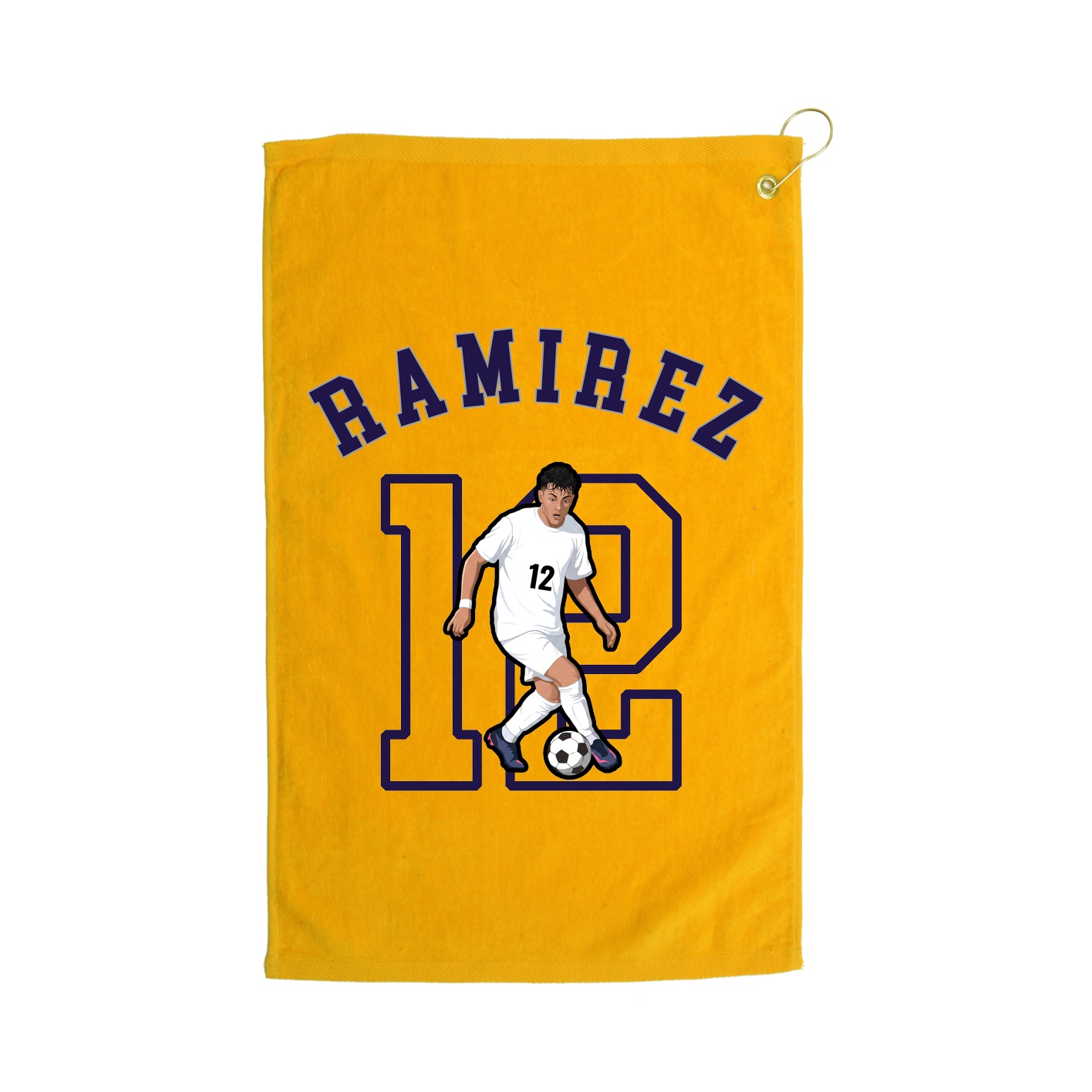 Golf Towel — Shirsey Arch in Gold