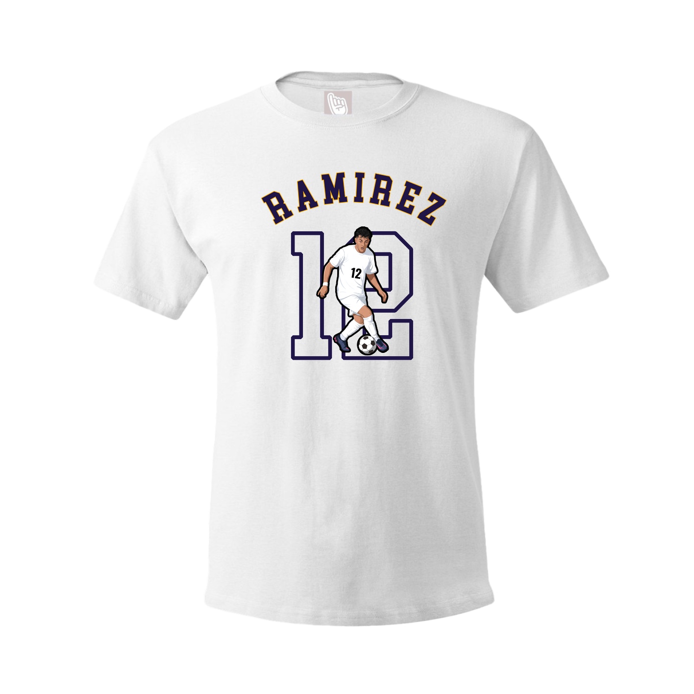 Youth Tee — Shirsey Arch in White