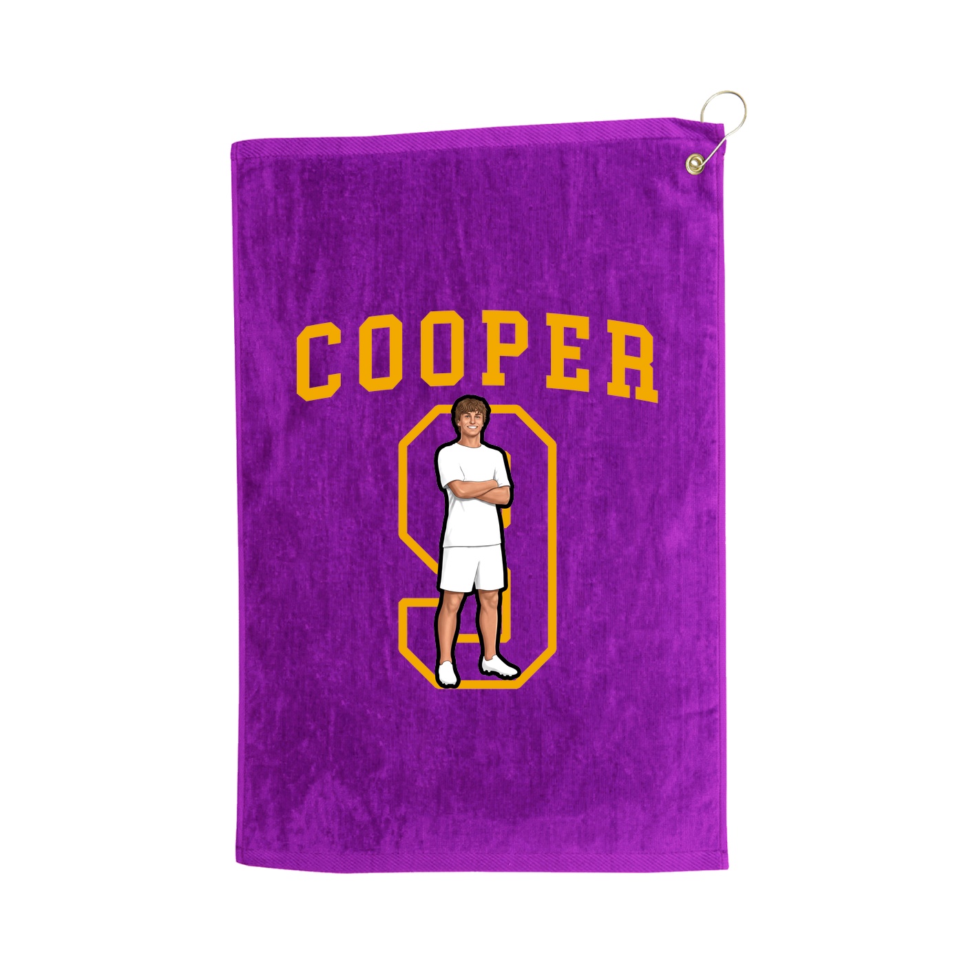 Golf Towel — Shirsey in Purple
