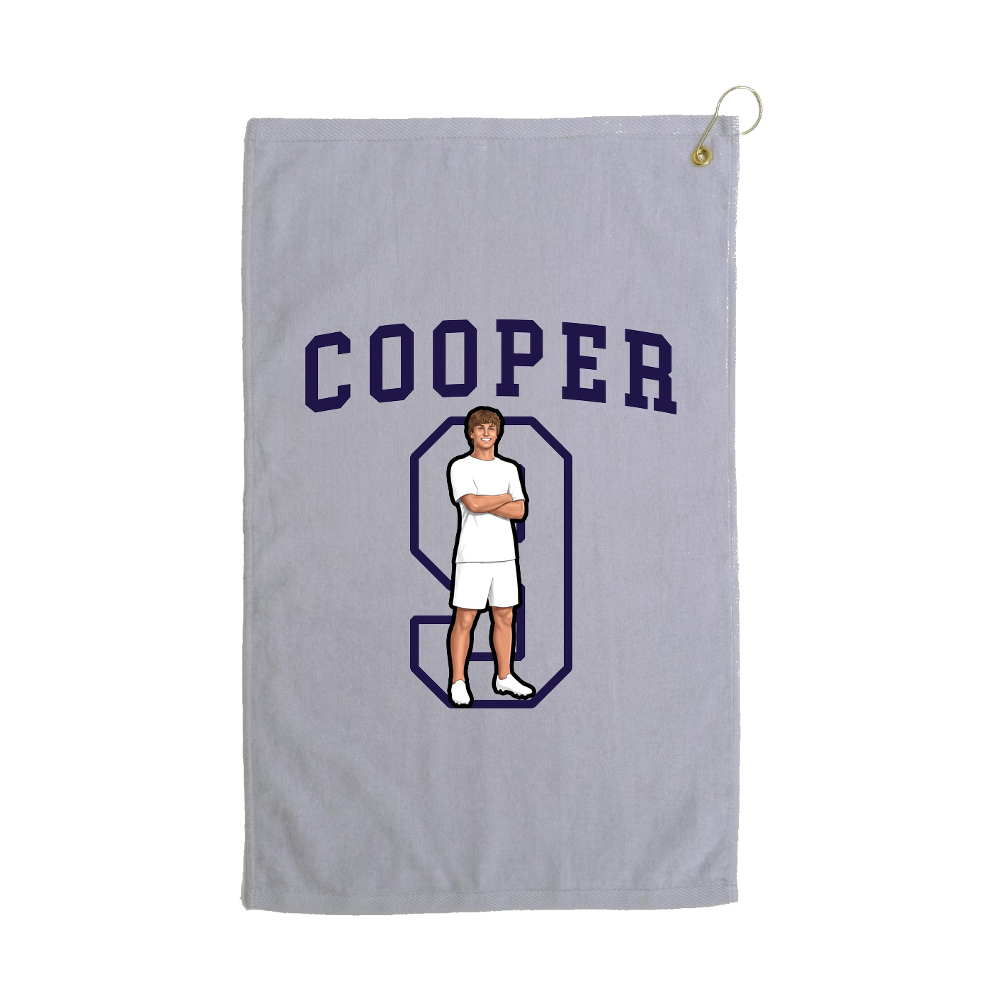 Golf Towel — Shirsey in Grey