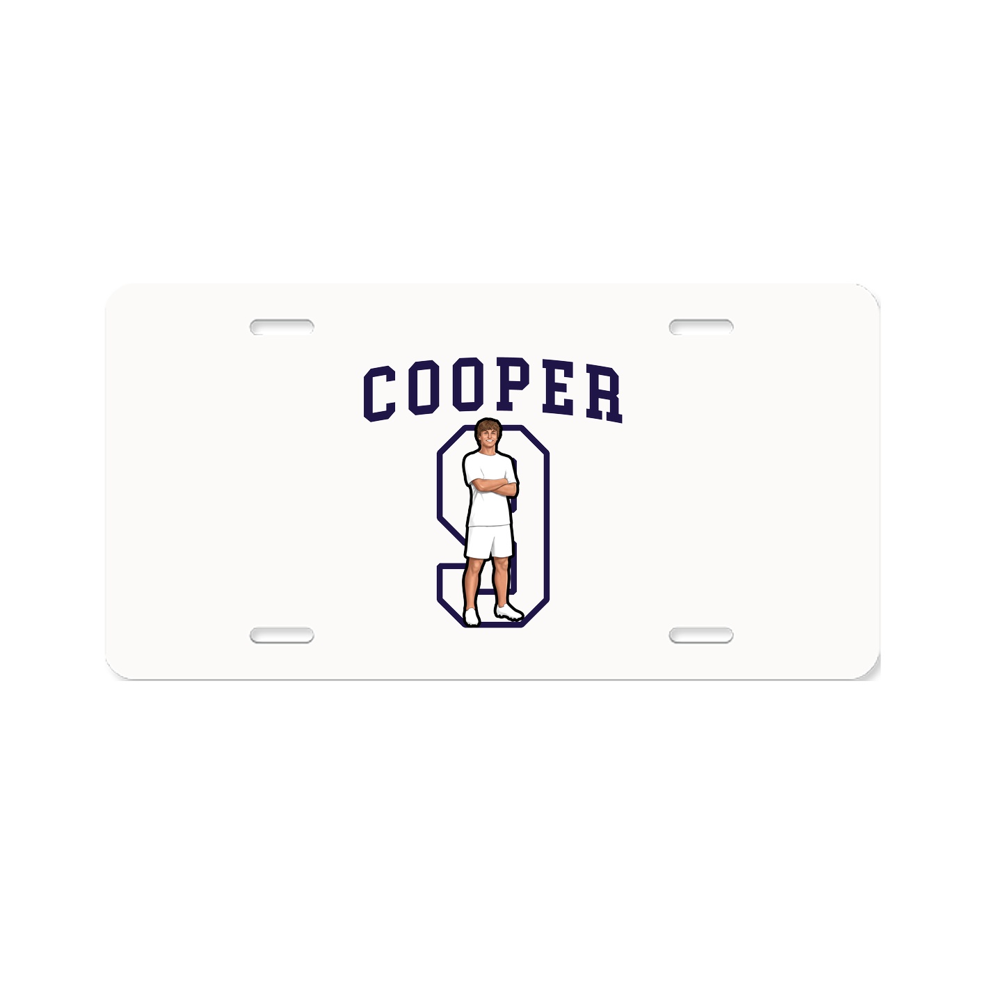 License Plate — Shirsey in Classic