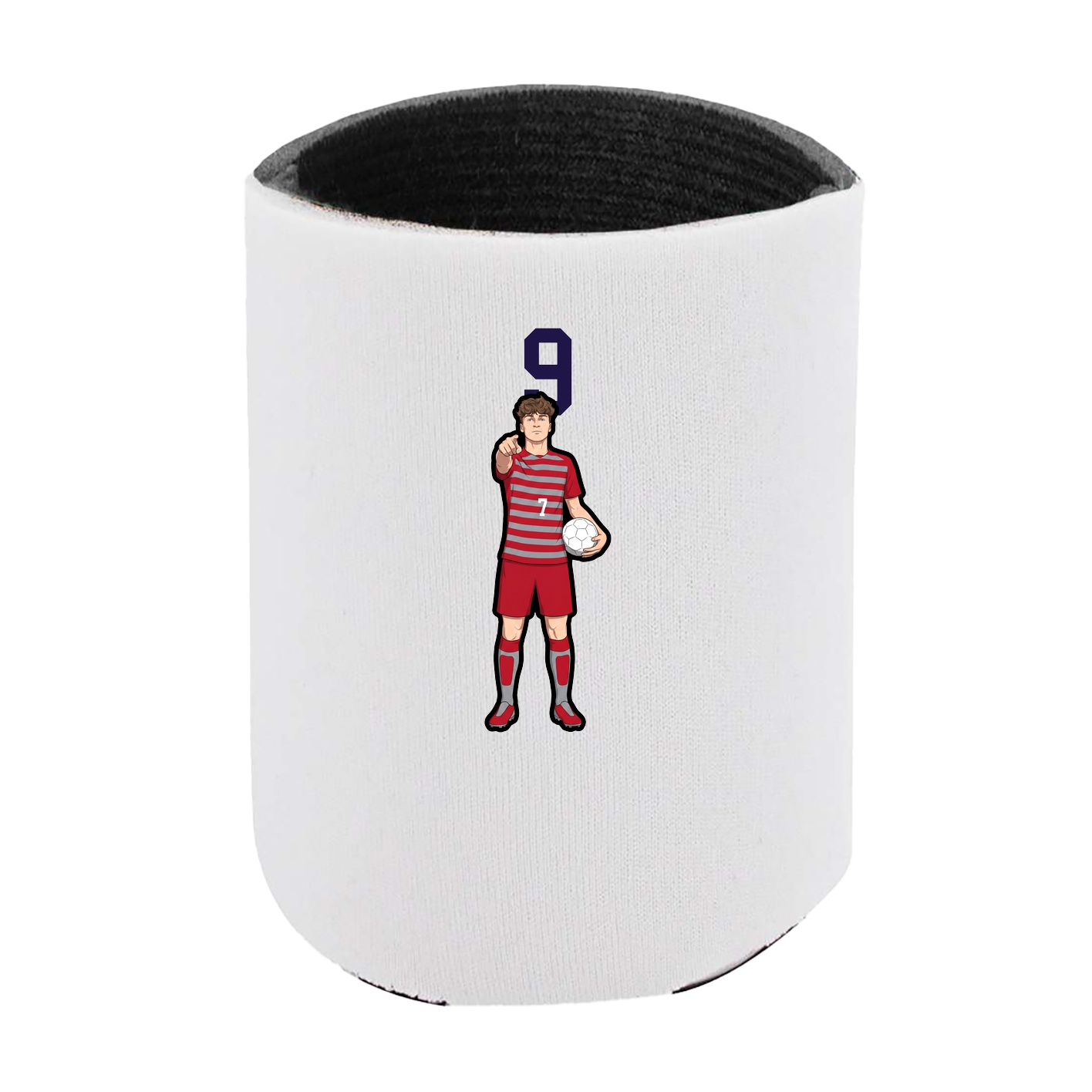 Can Holder — Number Top in White