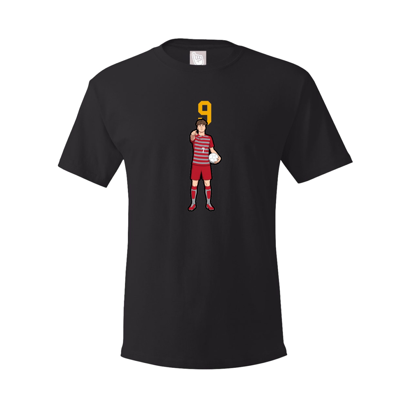 Tee — Number Top in Black