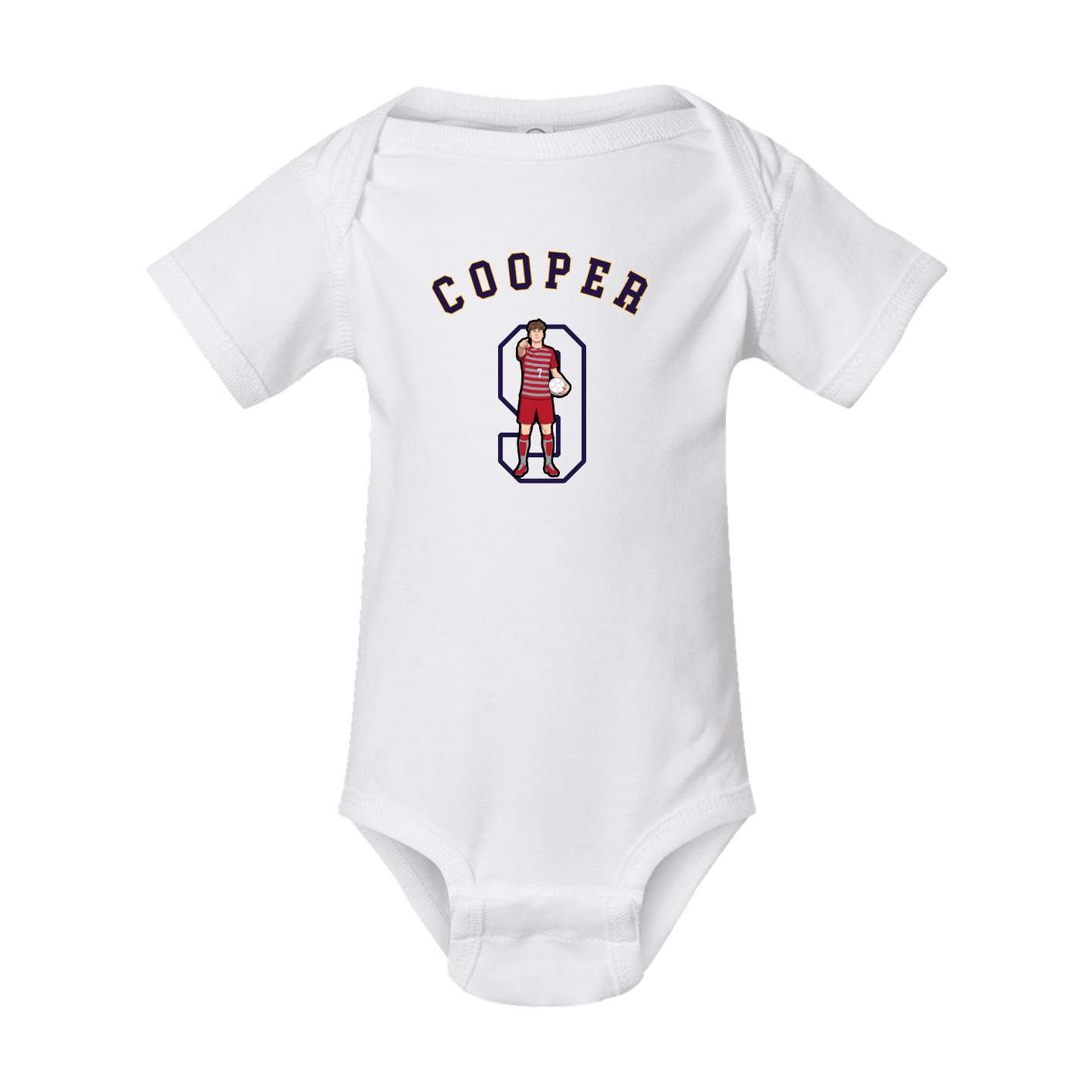 Baby Onesie — Shirsey Arch in White