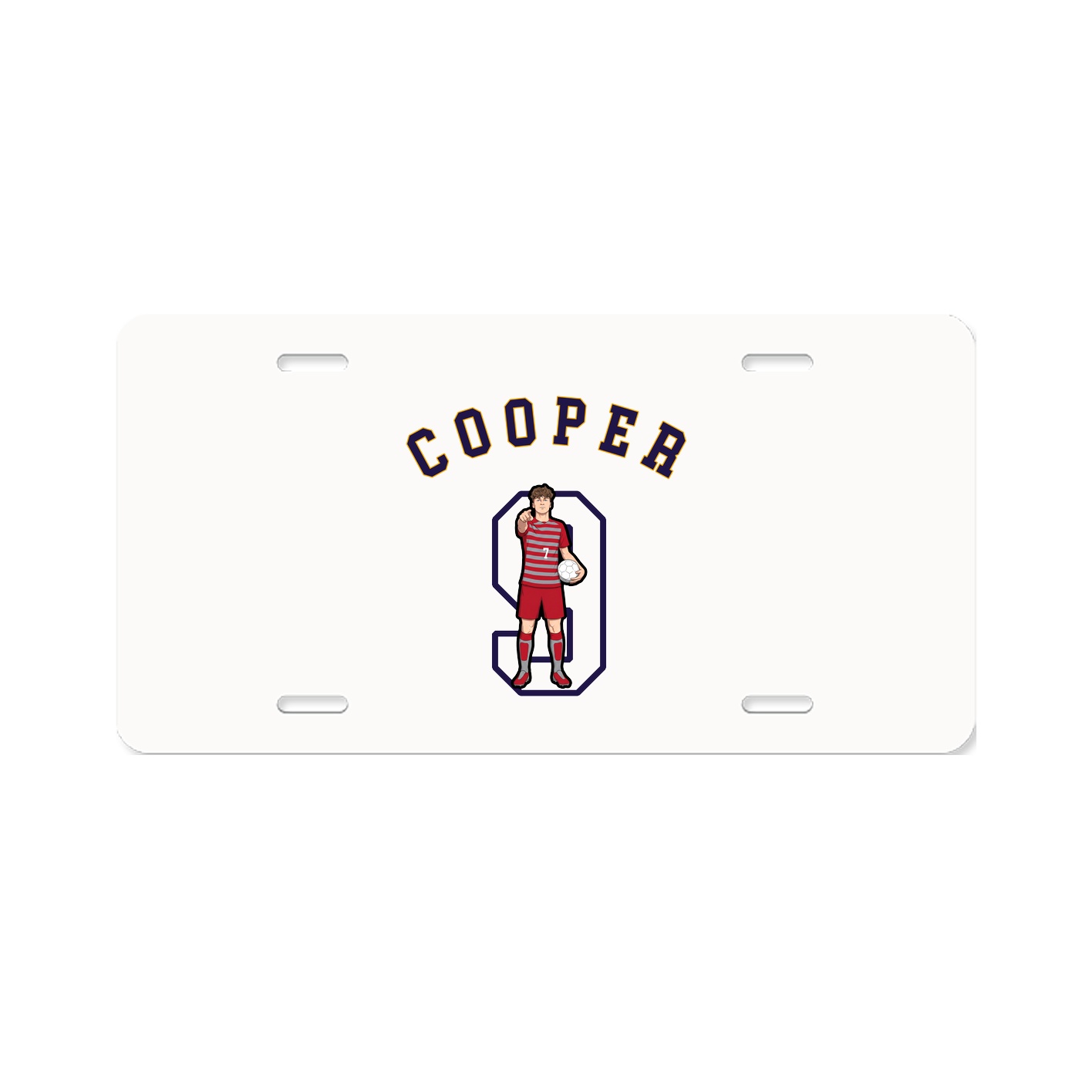 License Plate — Shirsey Arch in Classic