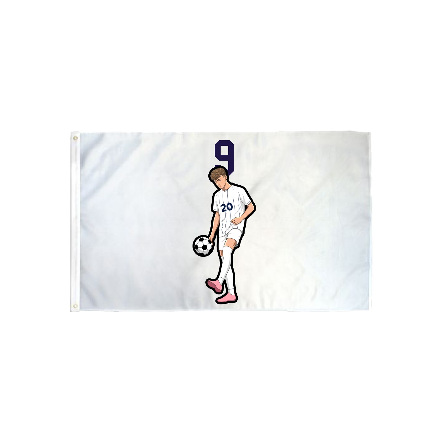 3x5 Flag — Number Top in Classic