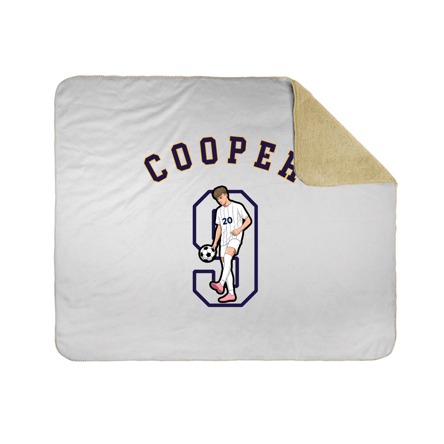 Throw Blanket — Shirsey Arch in White