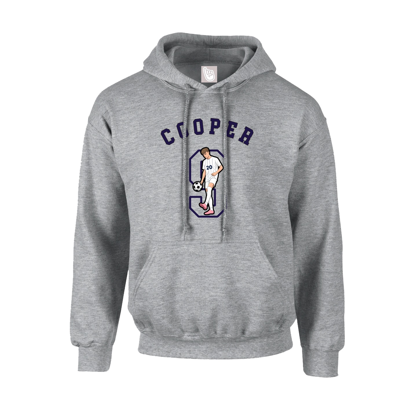Hoodie — Shirsey Arch in Grey