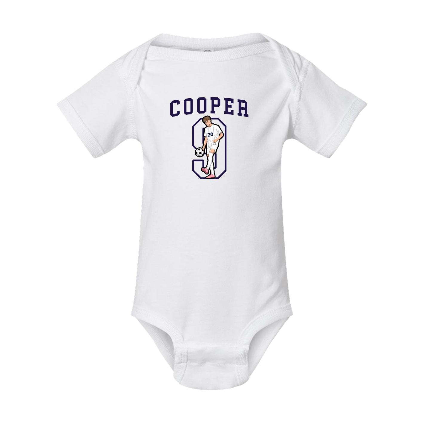 Baby Onesie — Shirsey in White