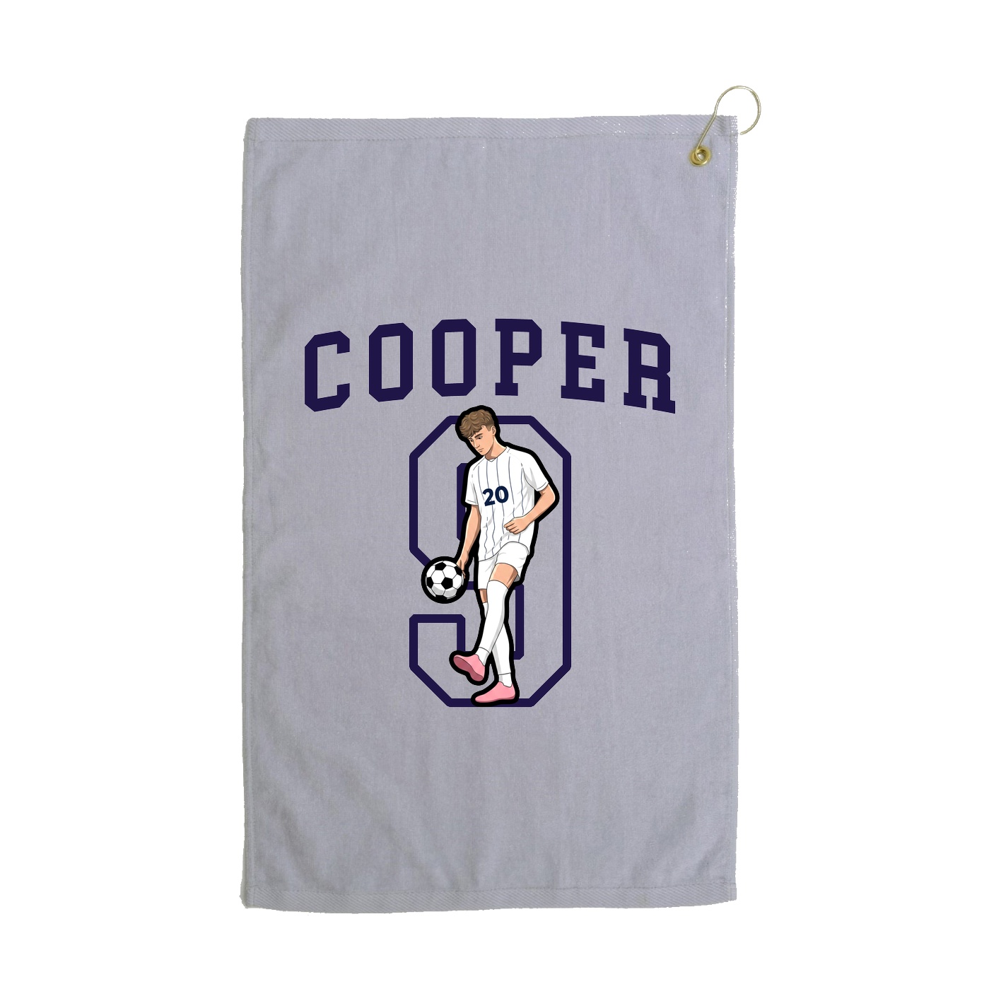 Golf Towel — Shirsey in Grey