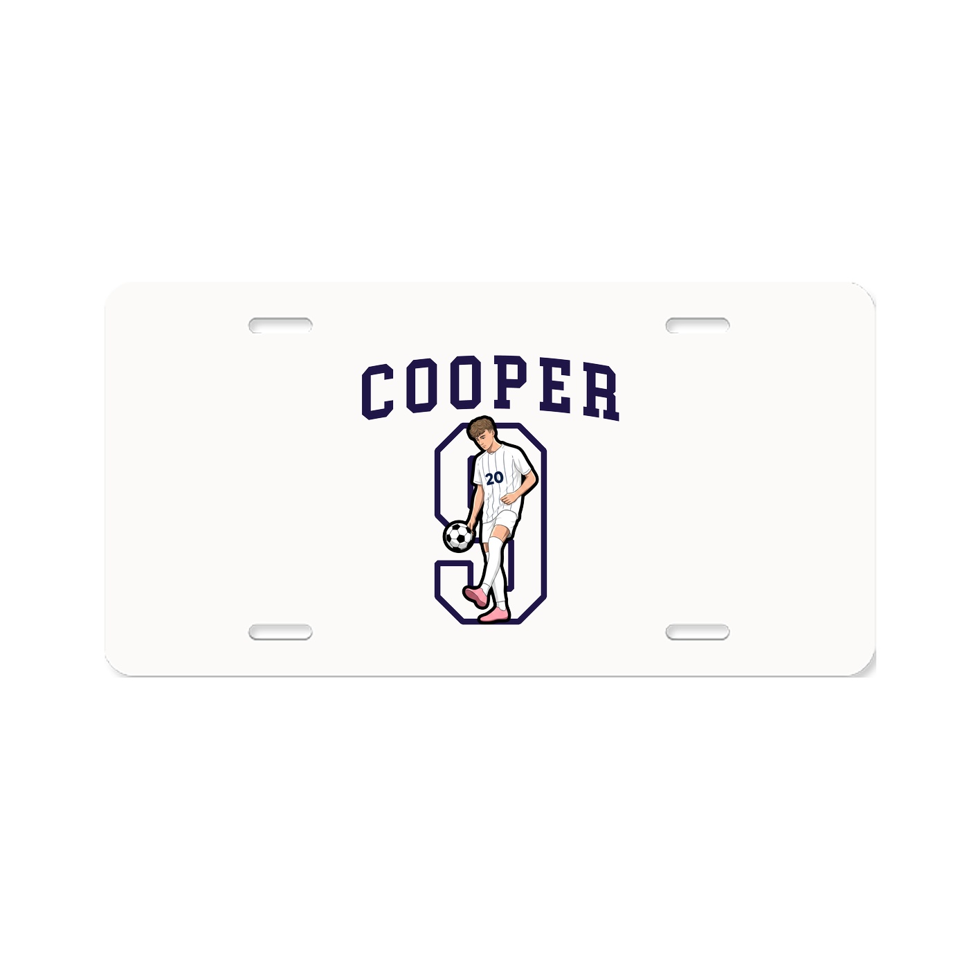 License Plate — Shirsey in Classic