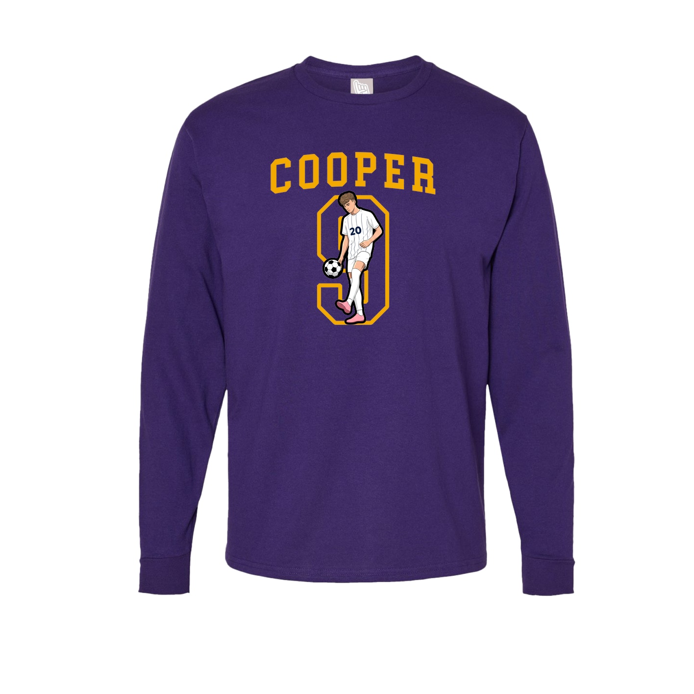 Long Sleeve Tee — Shirsey in Purple