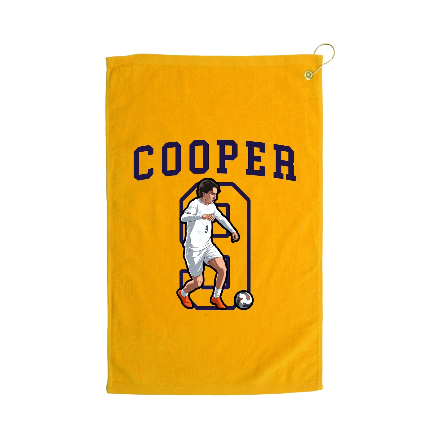 Golf Towel — Shirsey in Gold