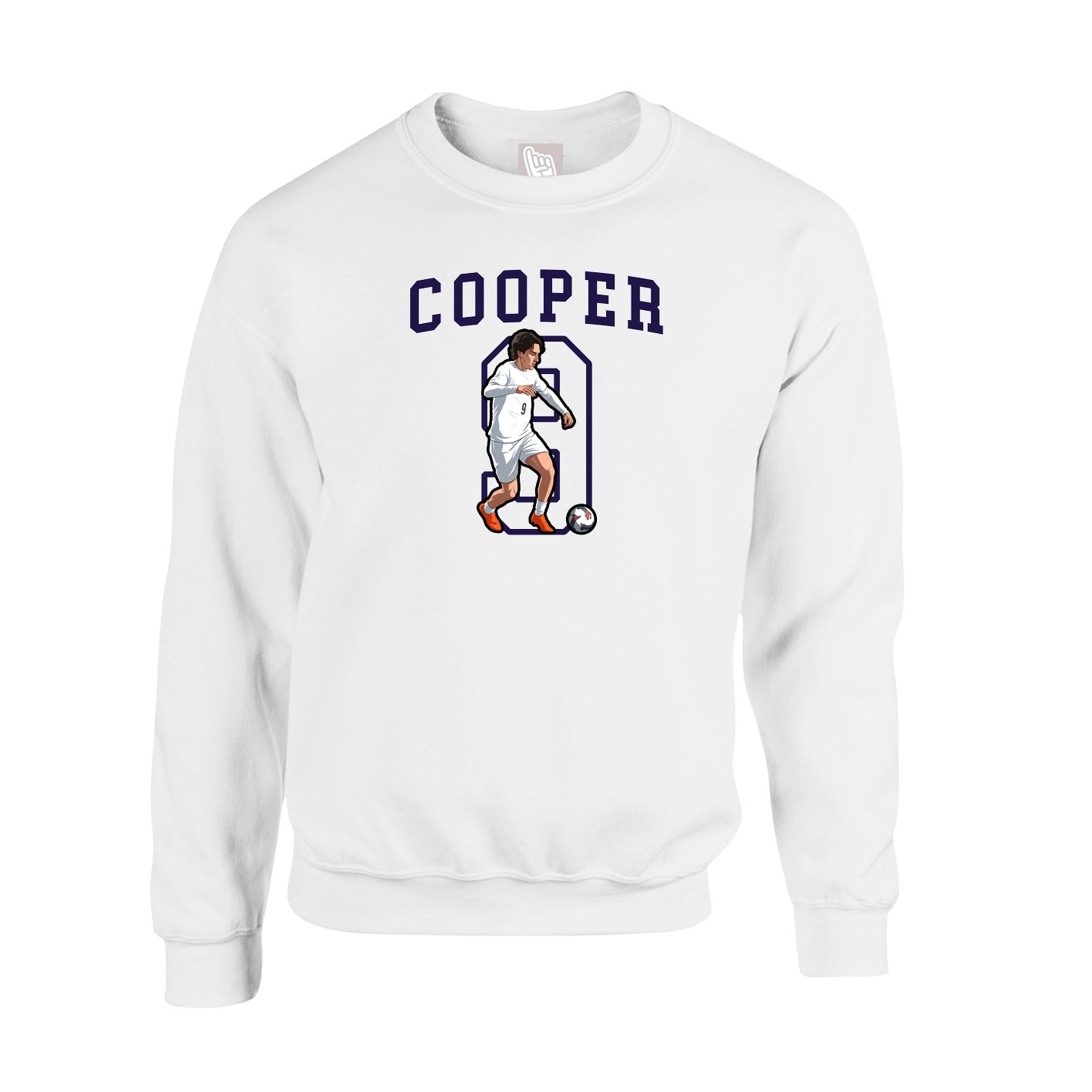 Fleece Crew — Shirsey in White