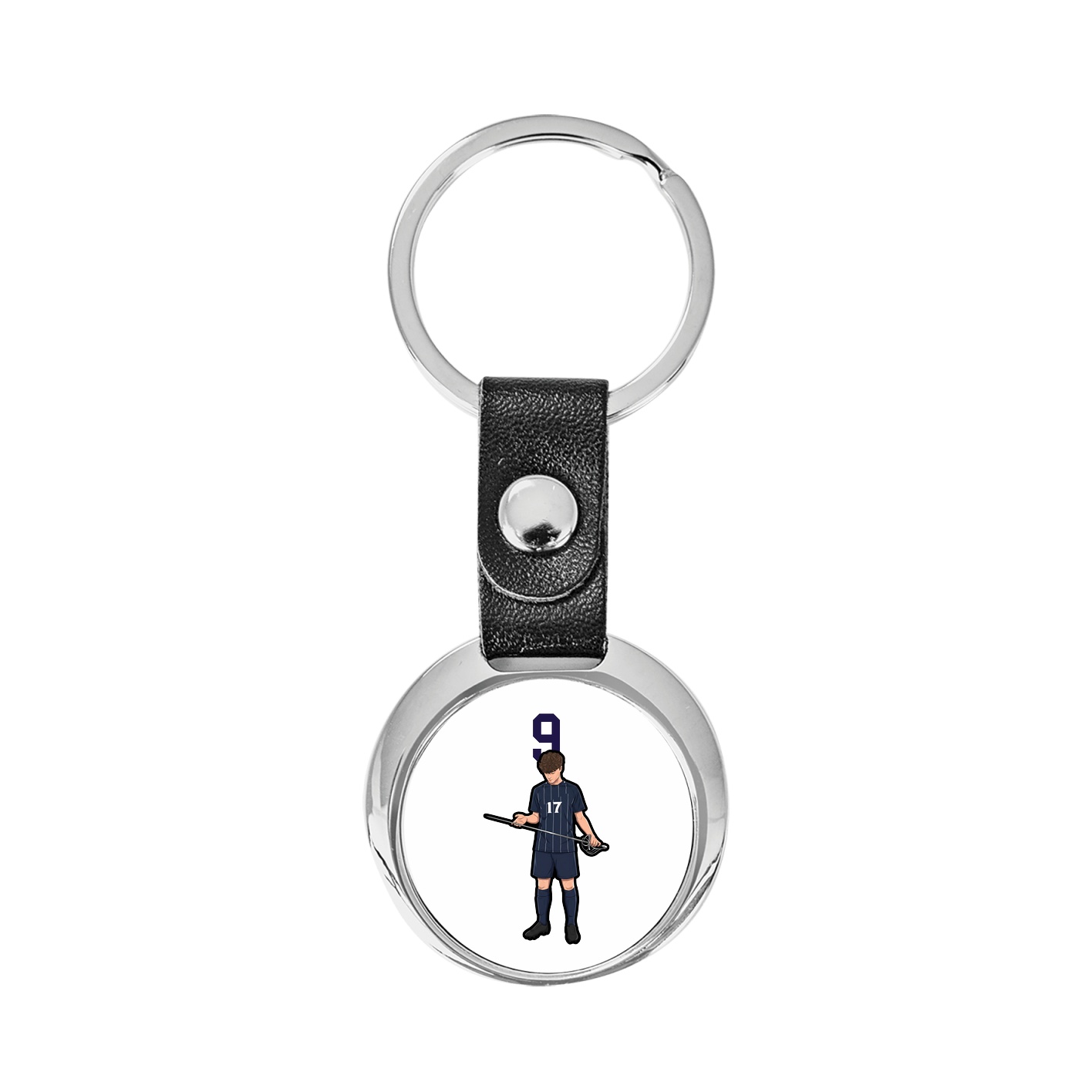 Key Chain — Number Top in Classic