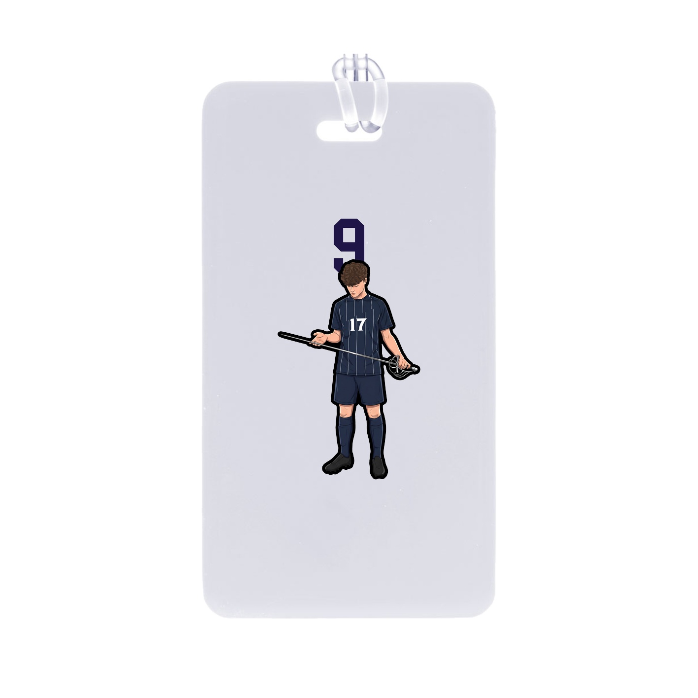Bag Tag — Number Top in Classic