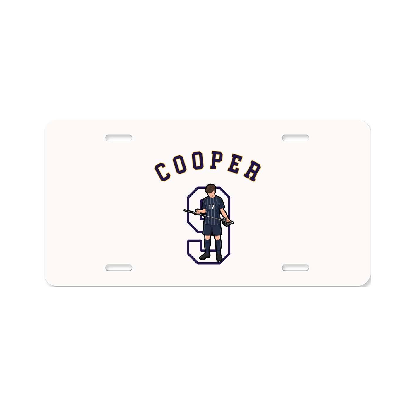 License Plate — Shirsey Arch in Classic