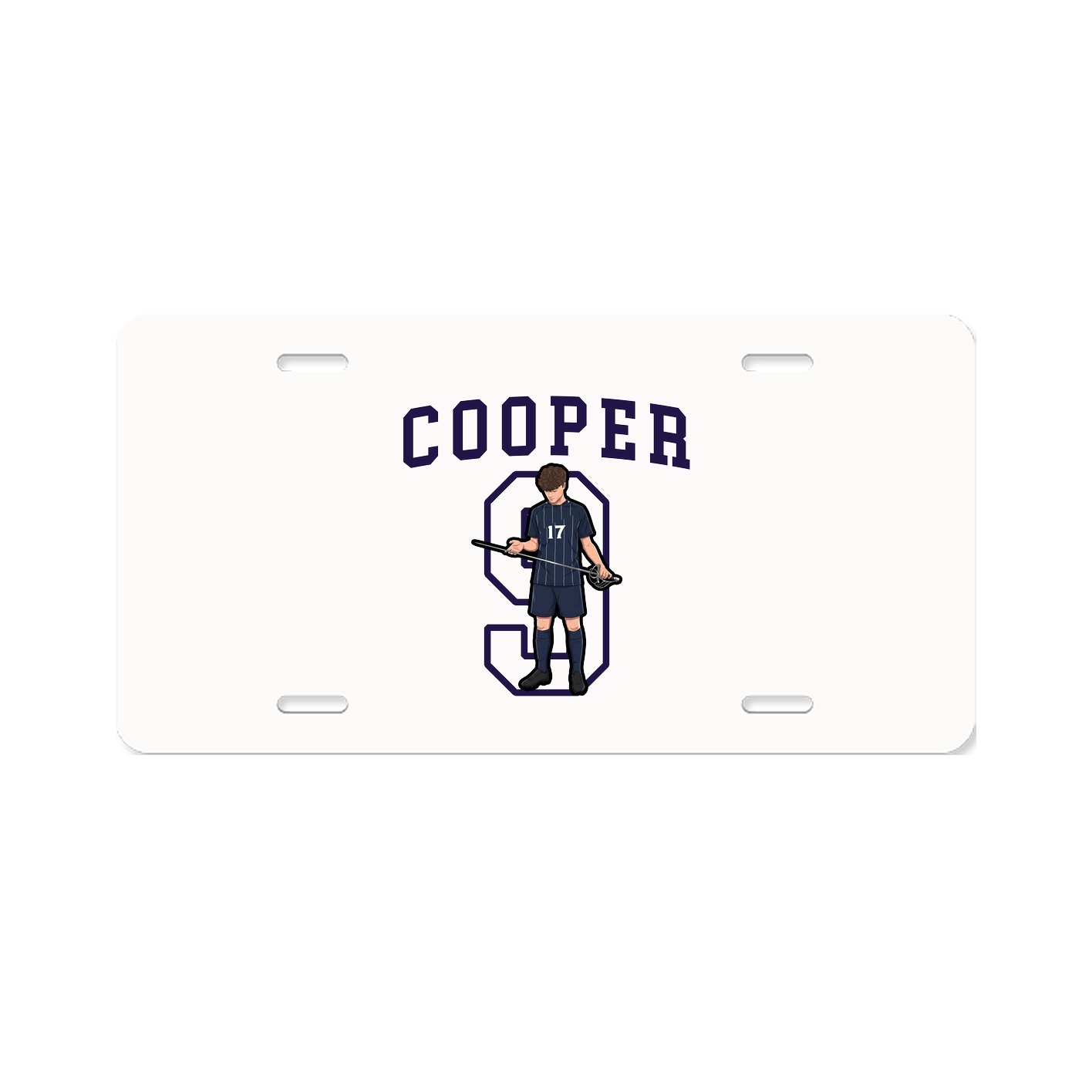 License Plate — Shirsey in Classic