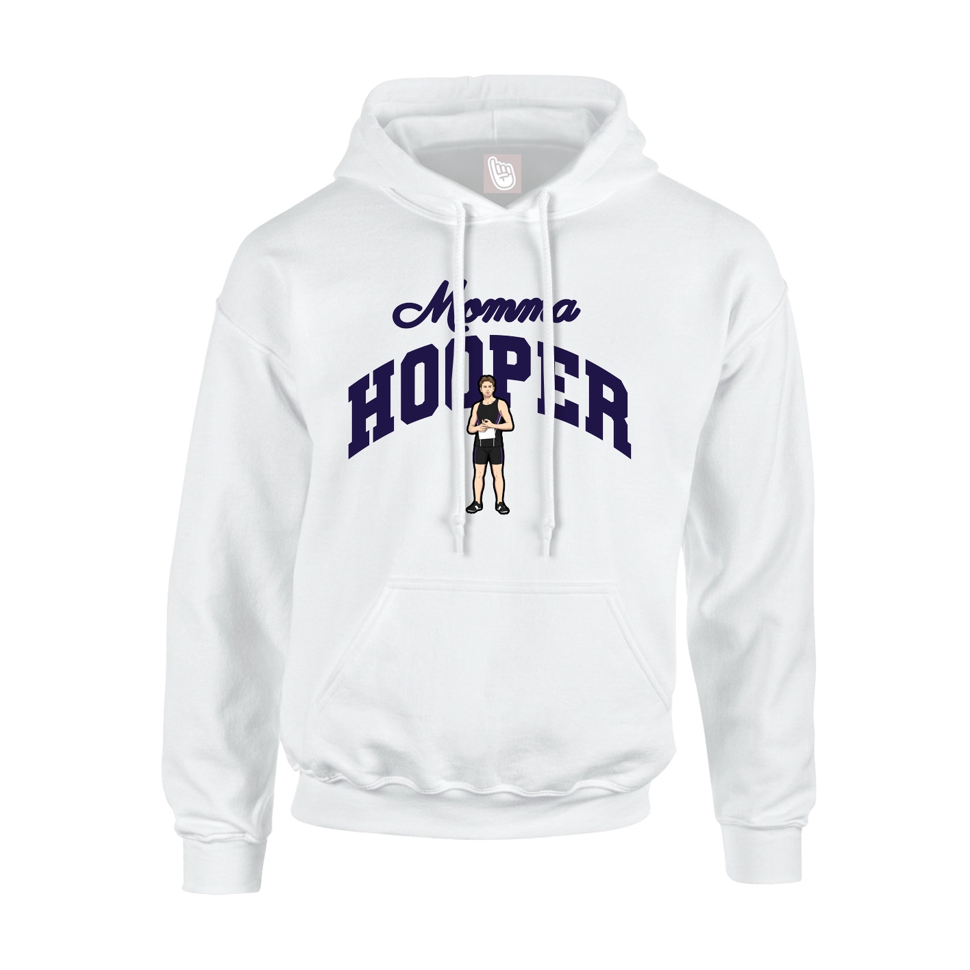 Hoodie — Mothers Day Arch in White