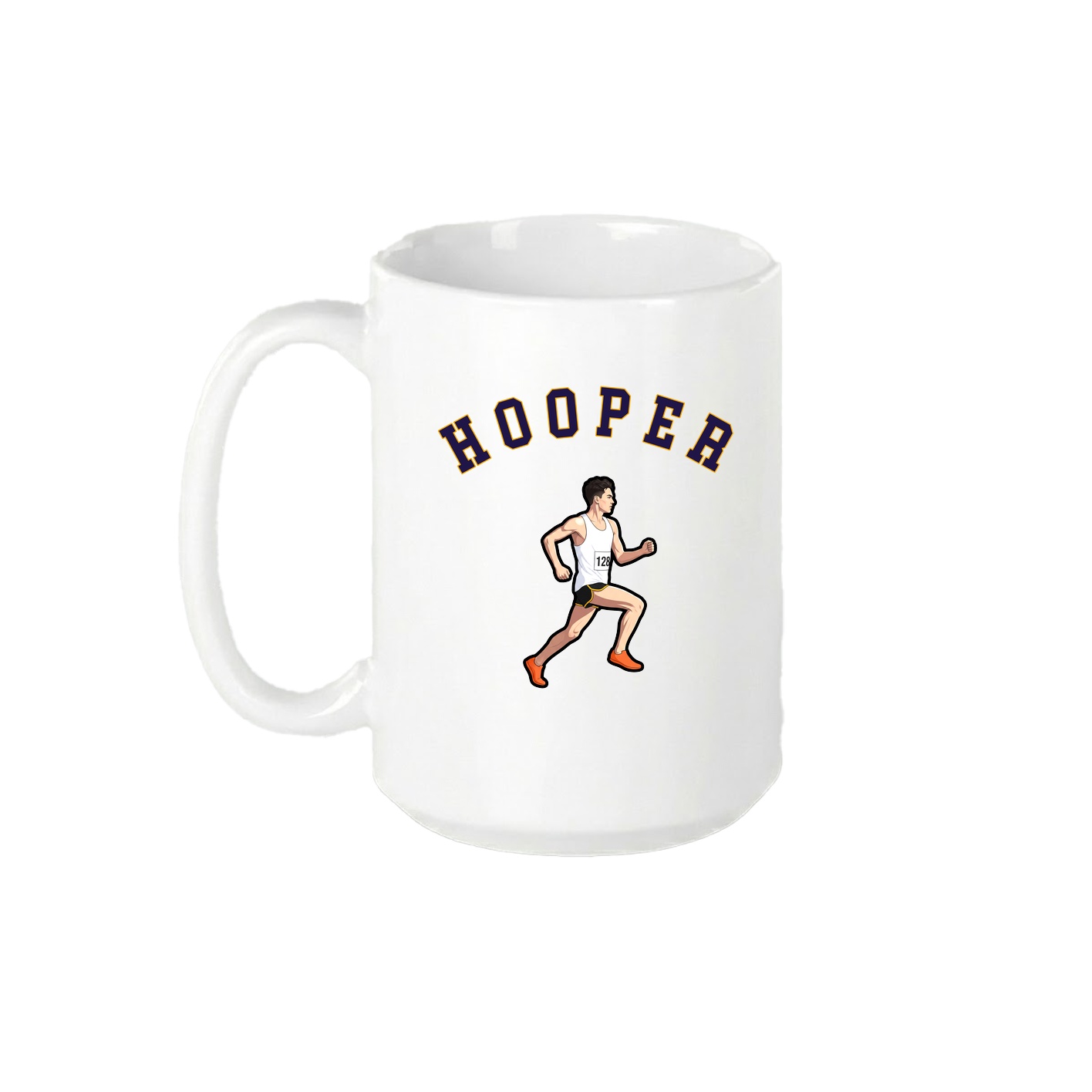 15oz Coffee Mug — Shirsey Arch in White