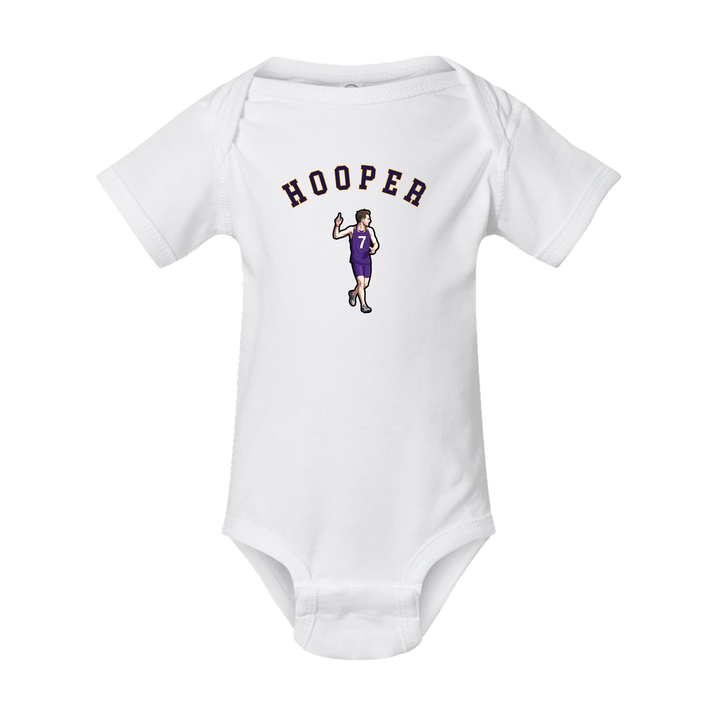 Baby Onesie — Shirsey Arch in White