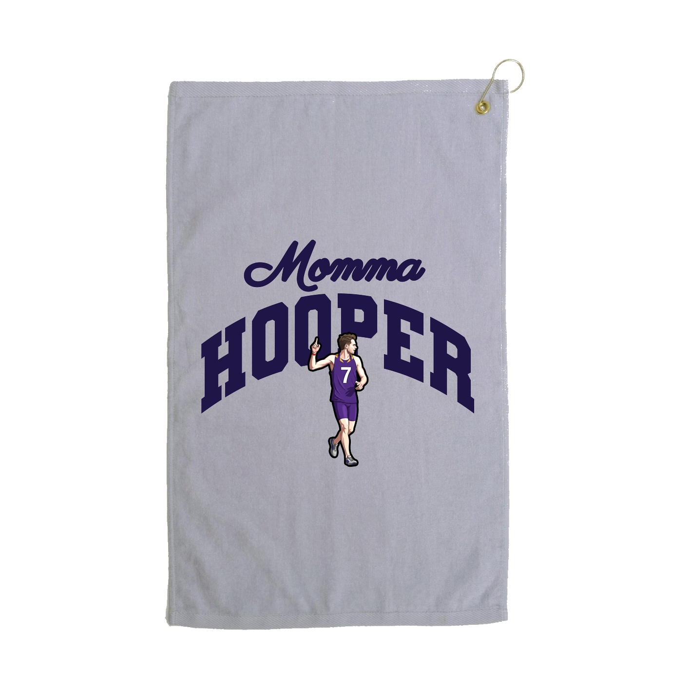 Golf Towel — Mothers Day Arch in Grey