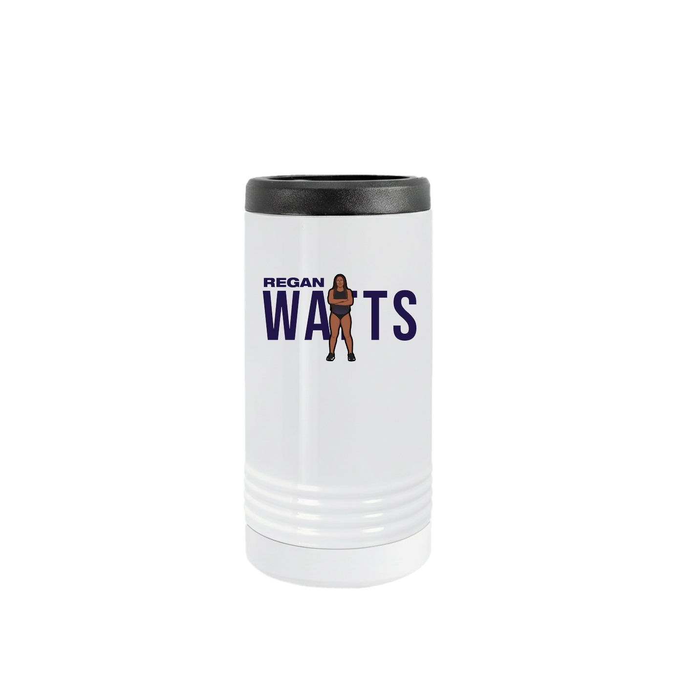 Slim Beverage Holder — Player Name in White