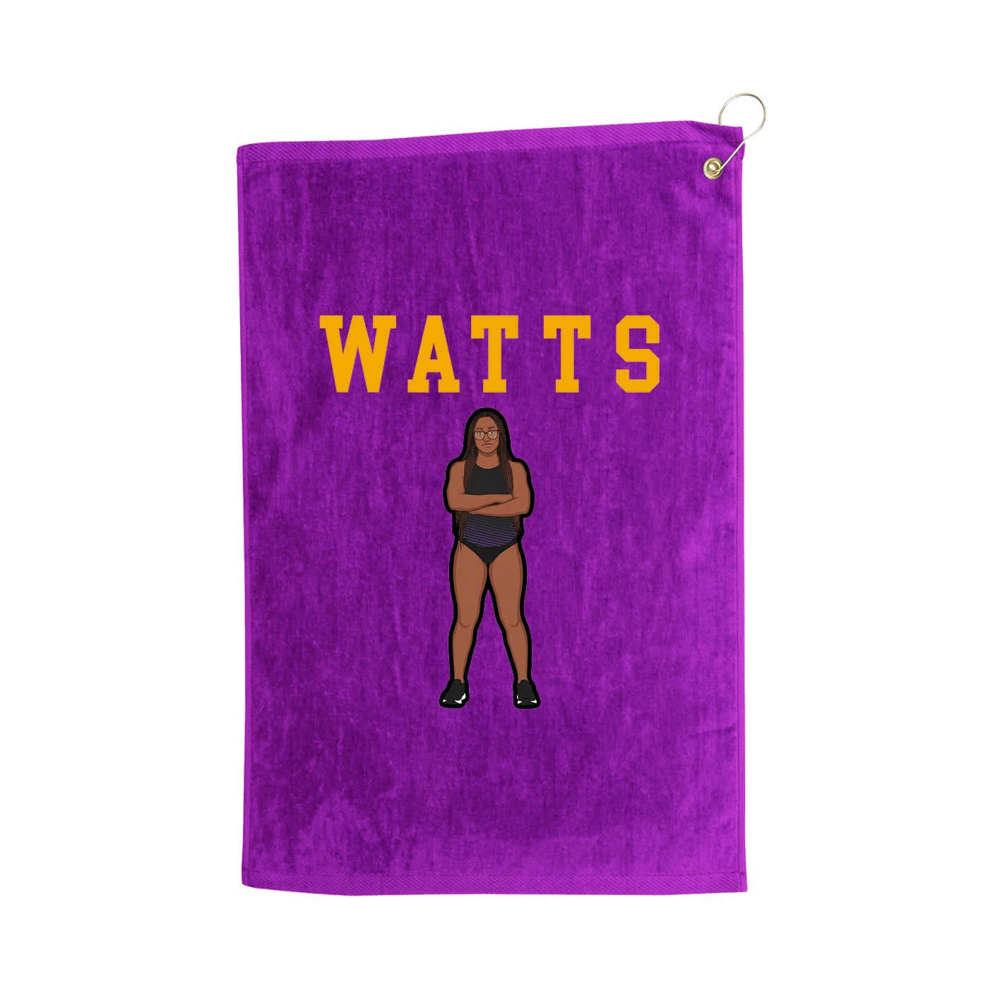 Golf Towel — Shirsey in Purple