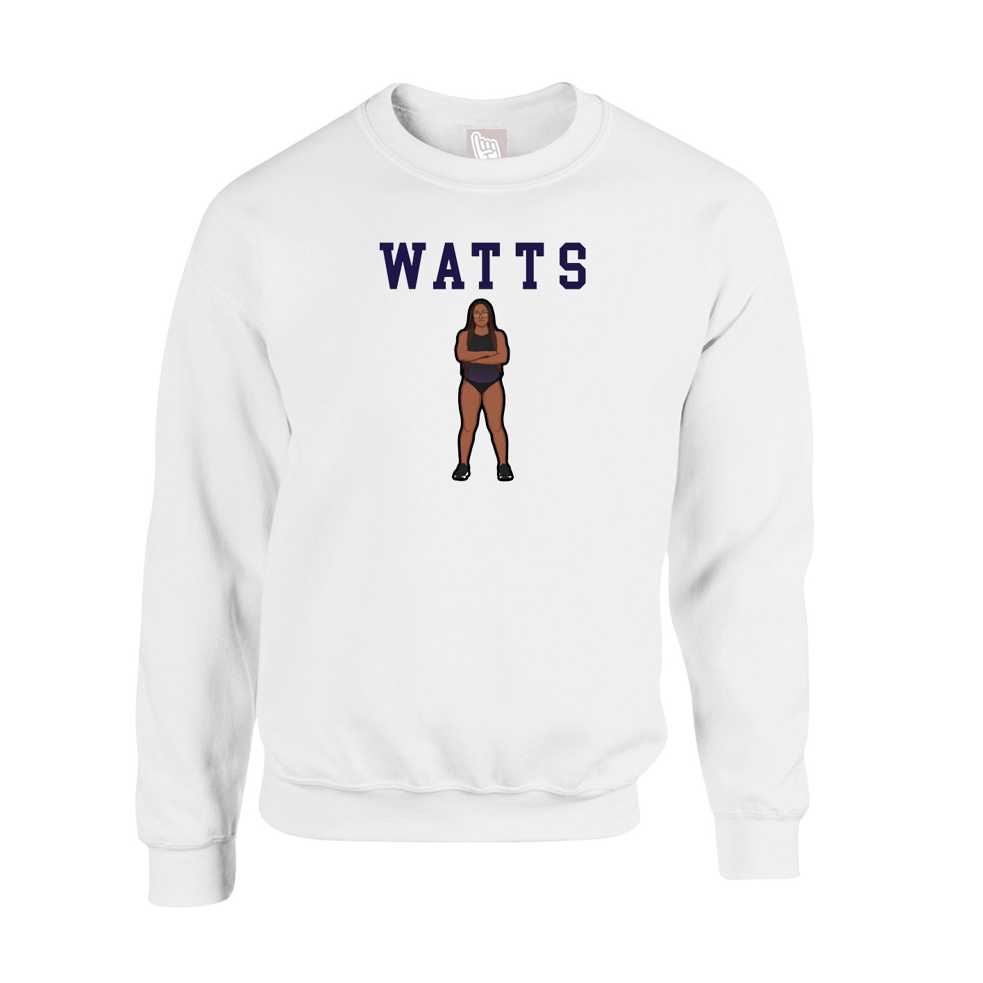 Fleece Crew — Shirsey in White