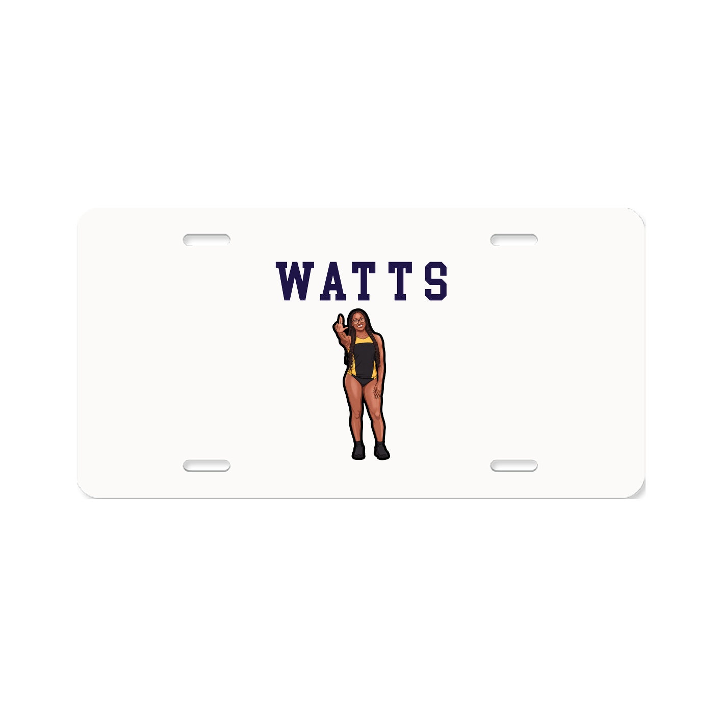 License Plate — Shirsey in Classic