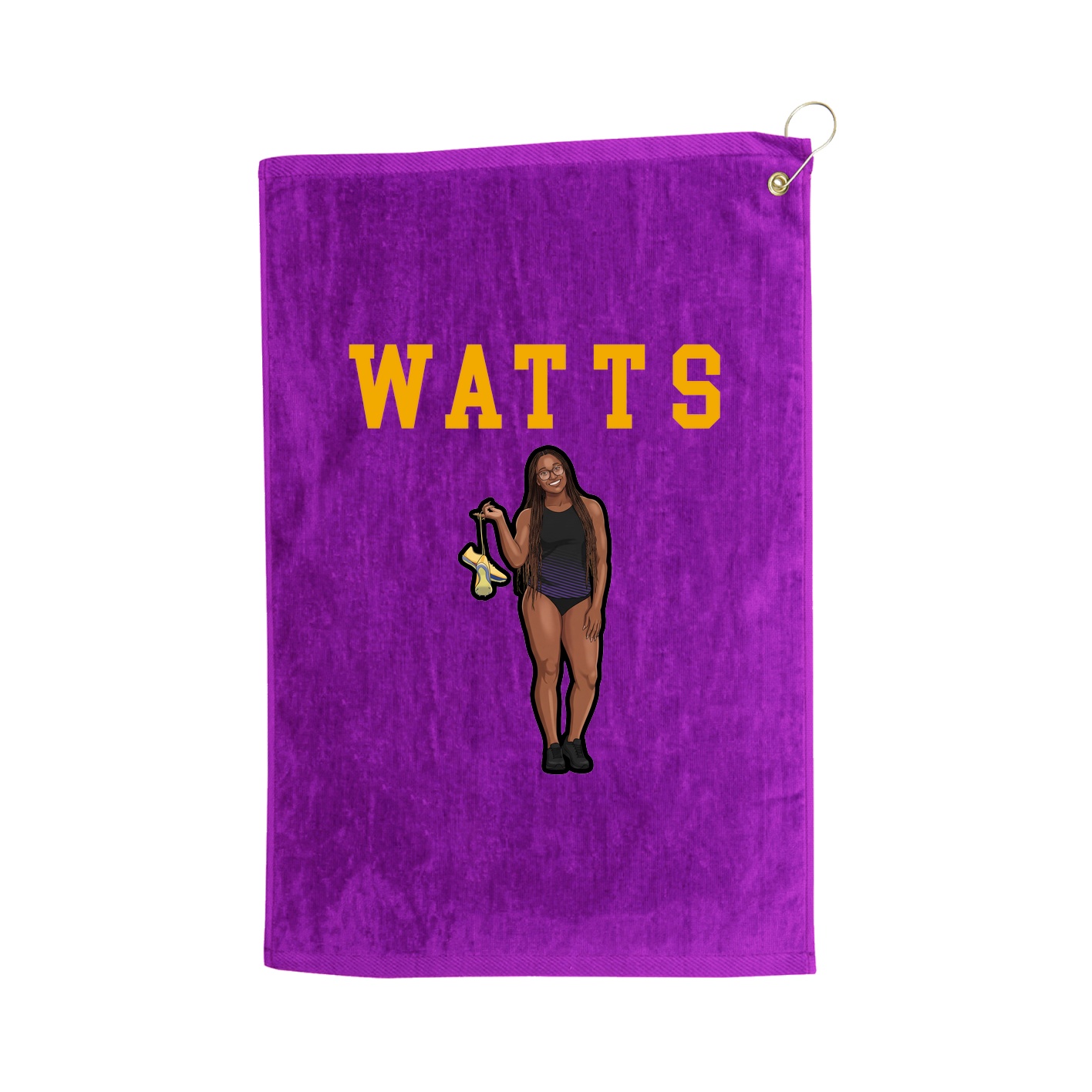Golf Towel — Shirsey in Purple