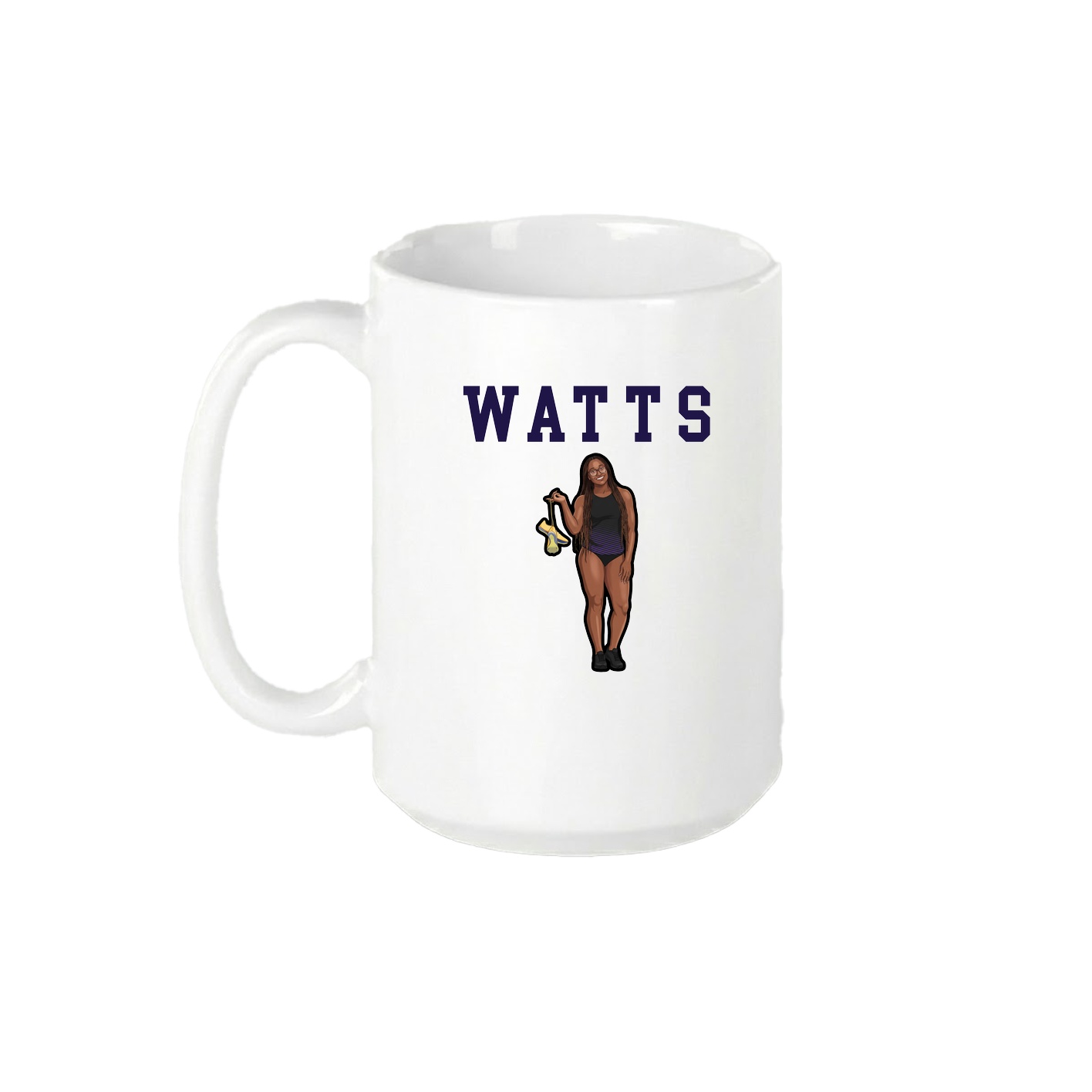 15oz Coffee Mug — Shirsey in White