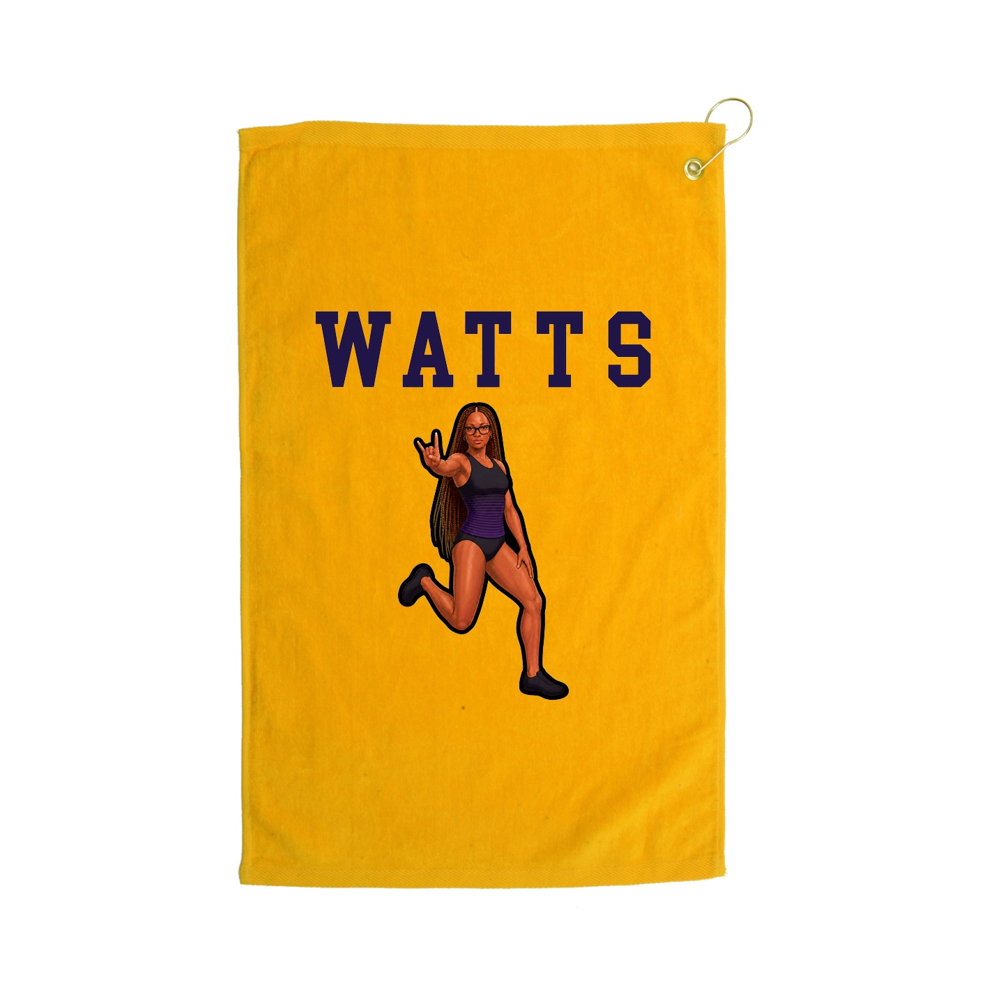 Golf Towel — Shirsey in Gold