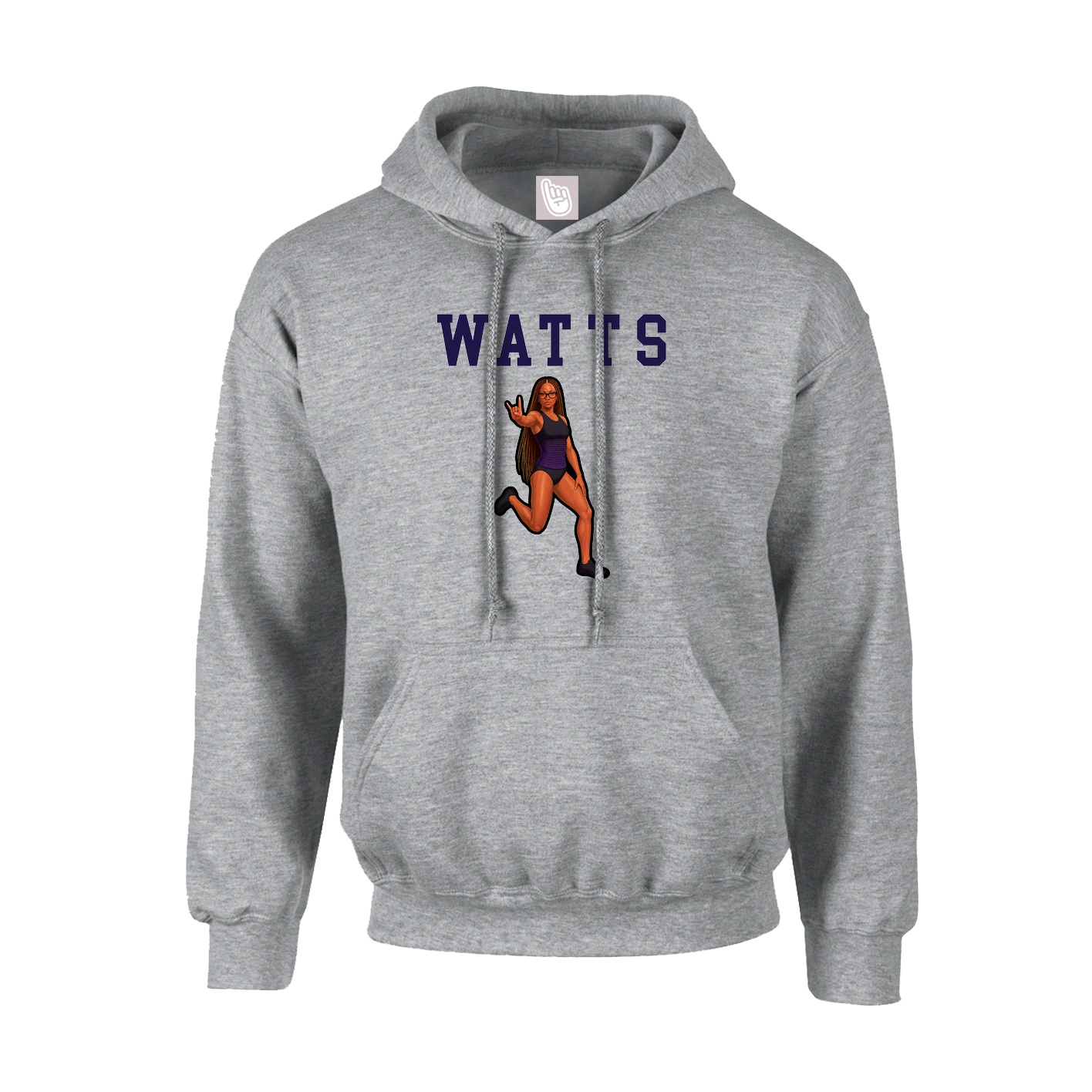 Hoodie — Shirsey in Grey