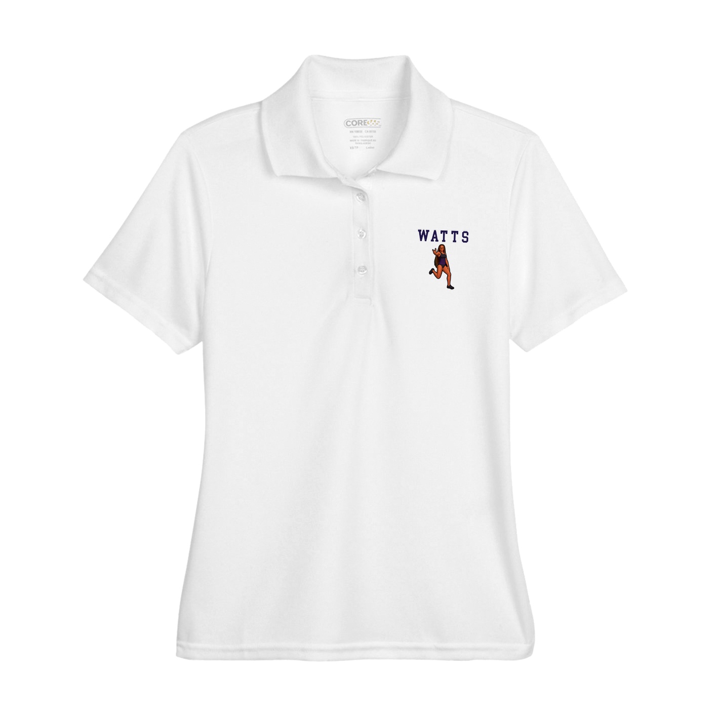 Womens Performance Polo — Shirsey in White