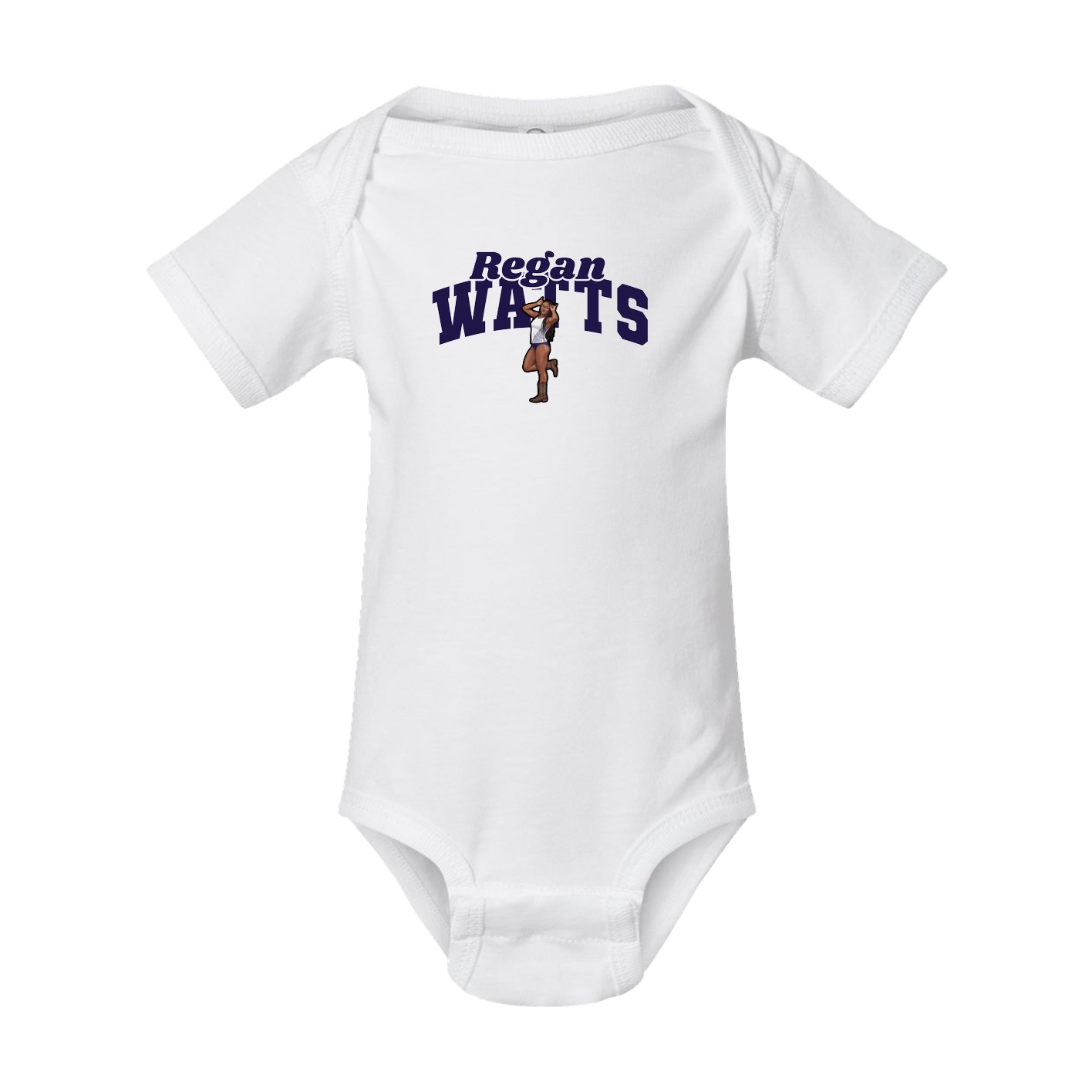 Baby Onesie — Signature Arch in White